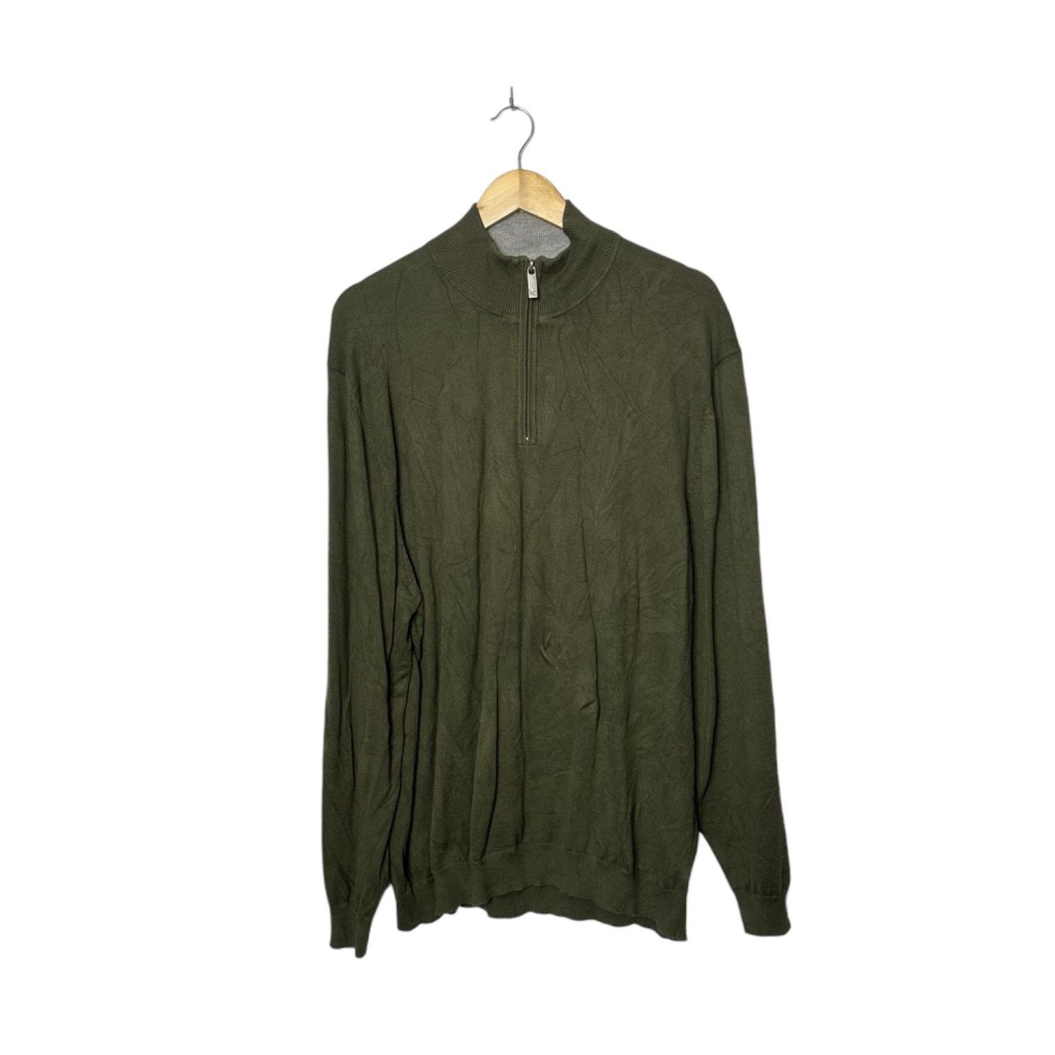 Eddie Bauer Eddie Bauer 1/4 Zip Long Sleeve Cotton Blend Men's XXL New Size US XXL / EU 58 / 5 - 1 Thumbnail