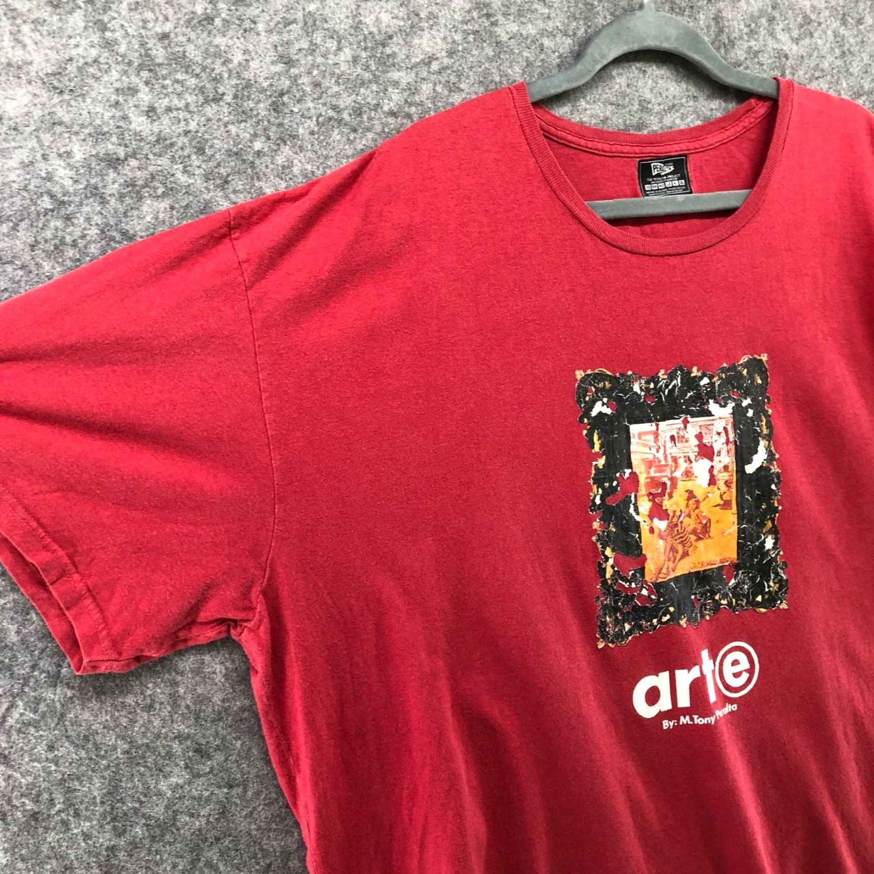 Vintage M. Tony Peralta ART Graphic T Shirt Mens 2XL Short Sleeve Crewneck Art To Wear Size US XXL / EU 58 / 5 - 7 Thumbnail