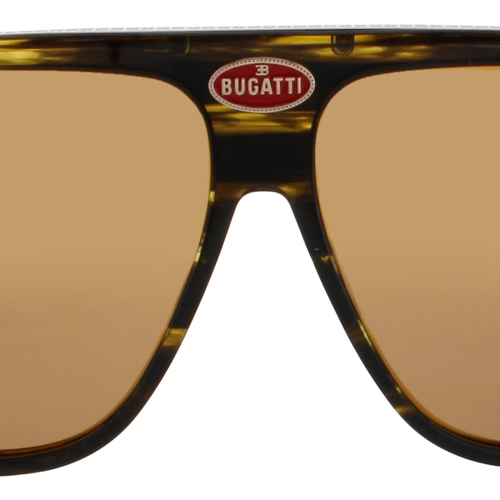 Bugatti New! BUGATTI 06-DT Stylish Dark Tortoise Aviator Sunglasses Size ONE SIZE - 4 Thumbnail
