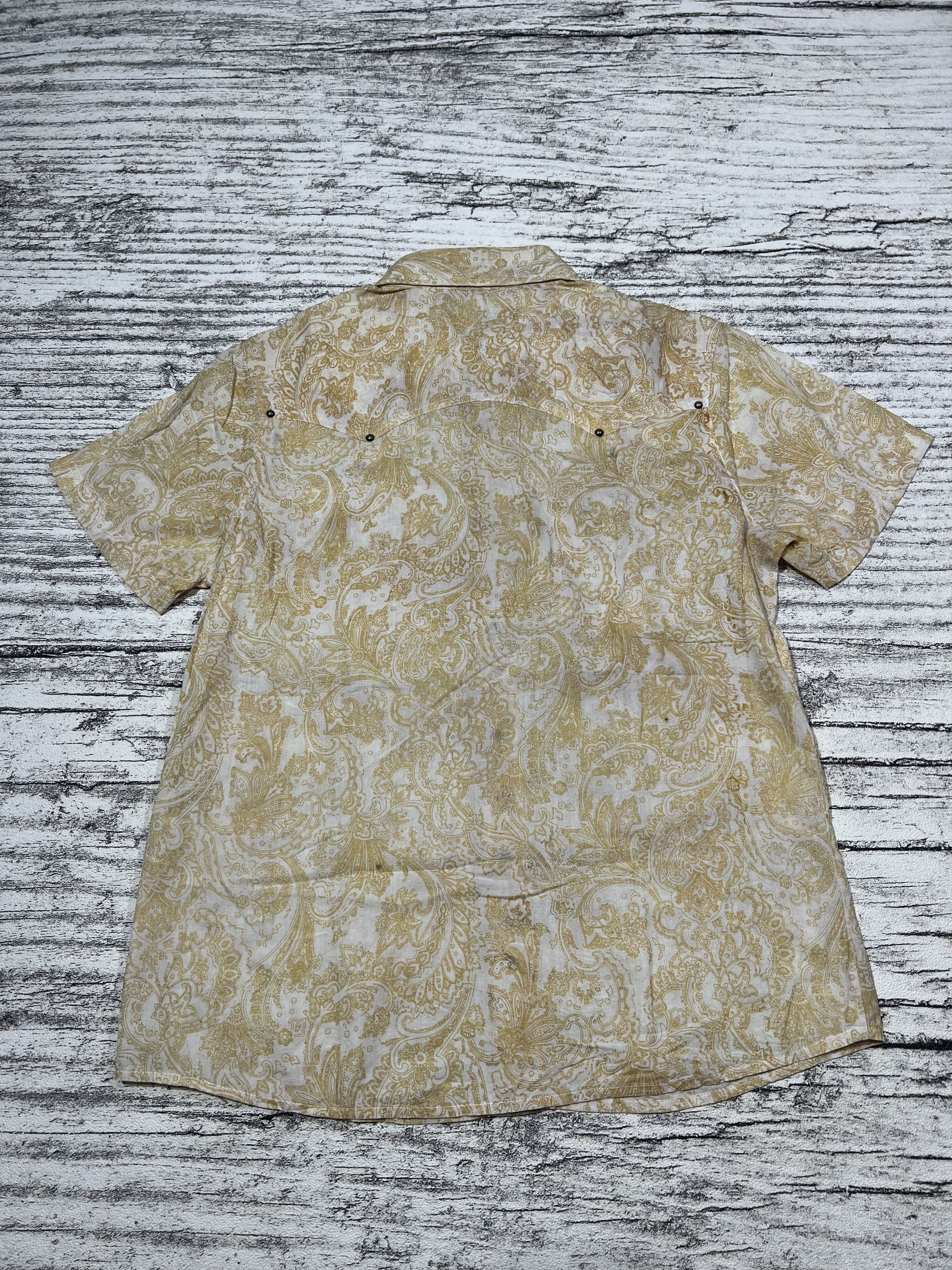 In The Attic 2000s In The Attic Paisley Western Snap Shirt y2k Lgb Ifsix Size US M / EU 48-50 / 2 - 6 Thumbnail