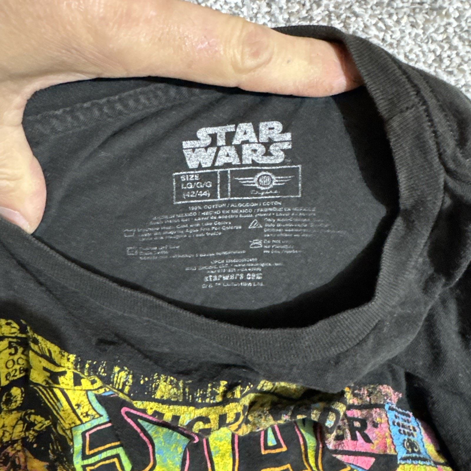 Star Wars Star Wars Mighty Vader Battles the Black Falcon TShirt Men L Size US L / EU 52-54 / 3 - 5 Thumbnail