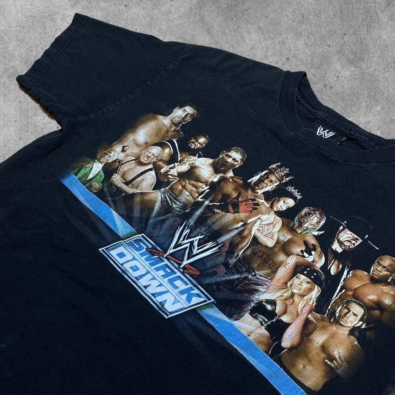 Designer Vintage 2007 WWE Smackdown Tee Size US M / EU 48-50 / 2 - 2 Thumbnail