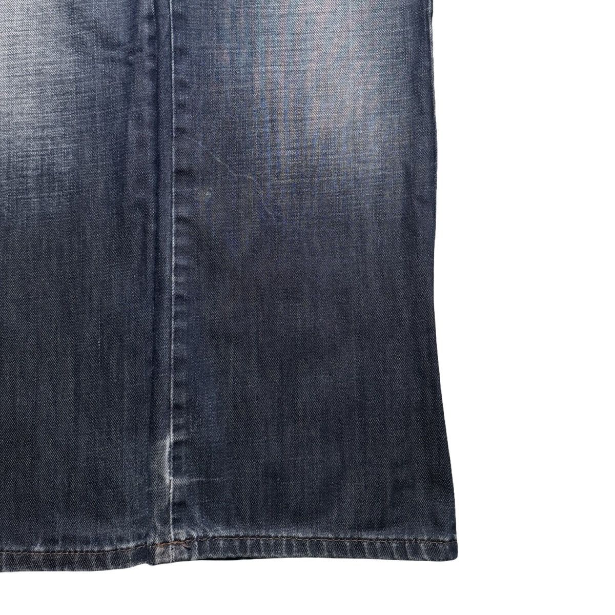 Vintage Jack & Jones Dark Wash Bootcut Denim Jeans Low Rise 34 X 30 Size US 34 / EU 50 - 2 Thumbnail