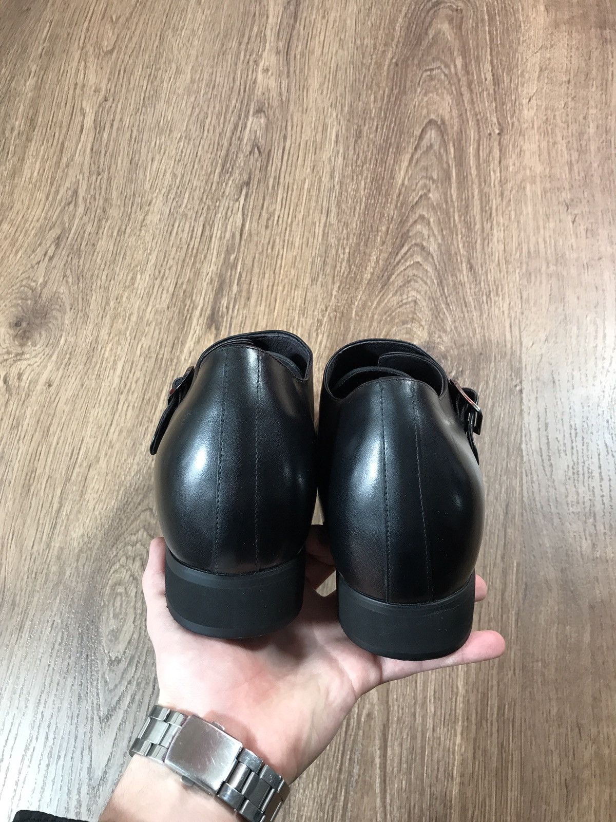 Vintage Chamaripa Monk Strap Height Increase 7CM/2,76 Inches Size US 9 / EU 42 - 9 Thumbnail
