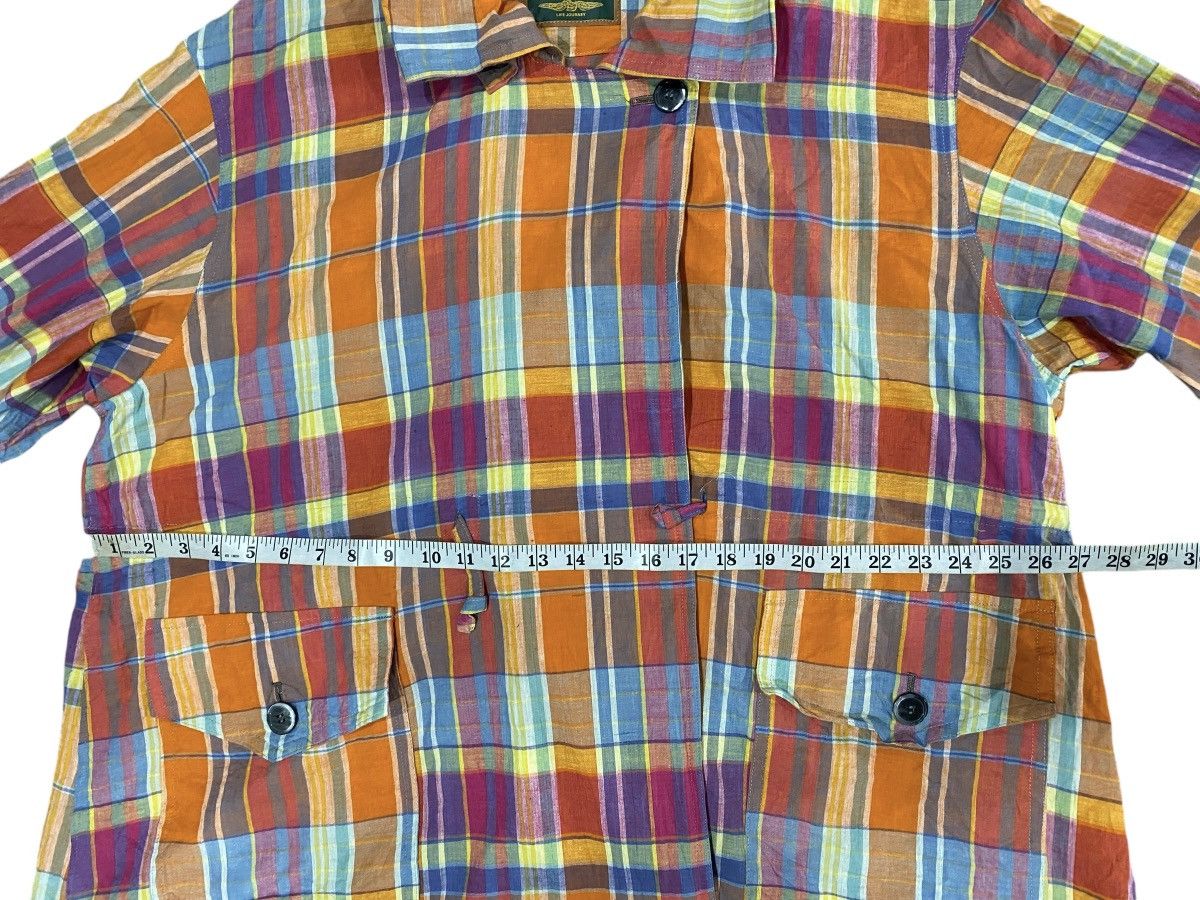 Japanese Brand Rare FIFTH STREET indies Madras Cardigan Size US XXL / EU 58 / 5 - 13 Thumbnail