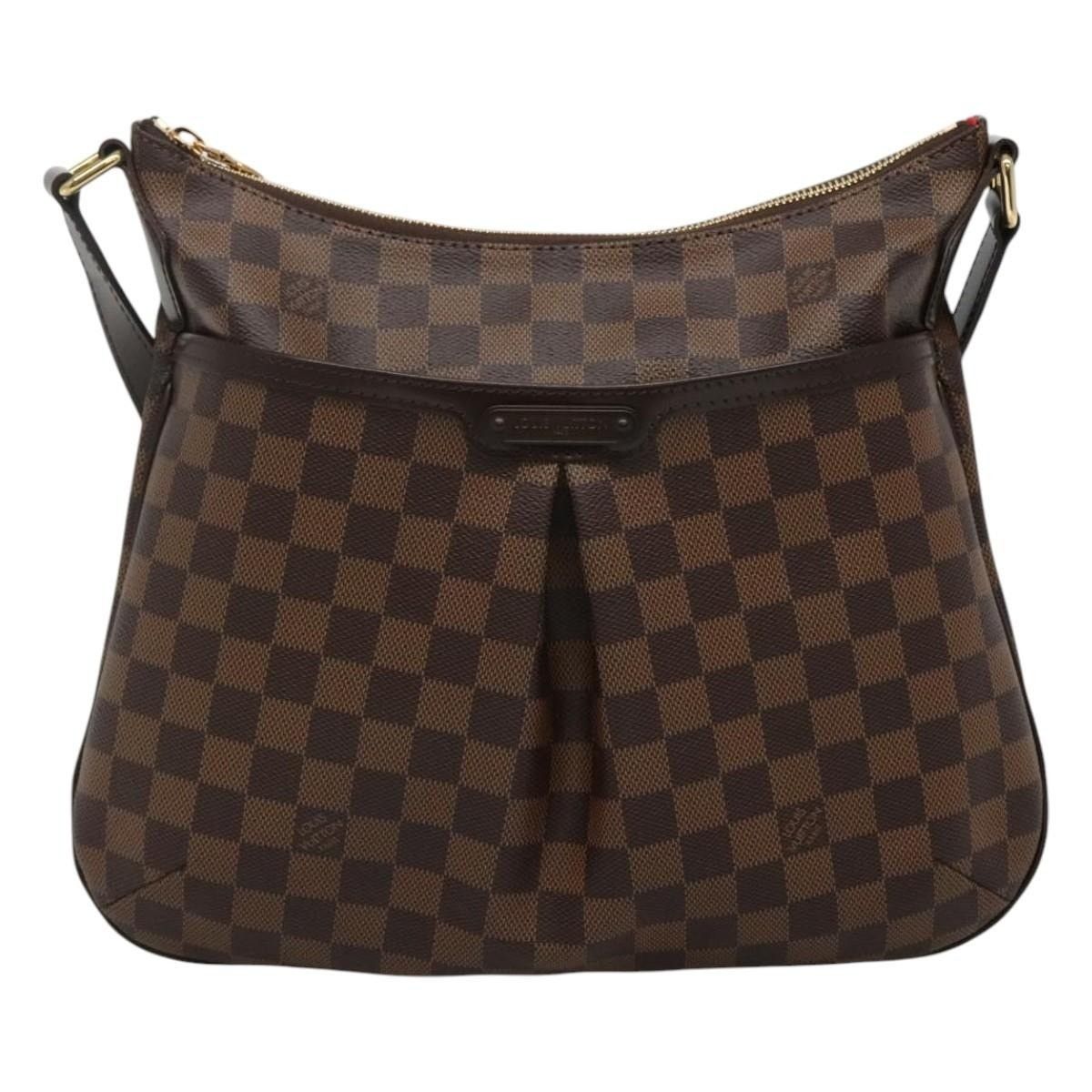 Louis Vuitton Louis Vuitton Damier Ebene Bloomsbury PM Shoulder Bag Brown Size ONE SIZE - 1 Thumbnail