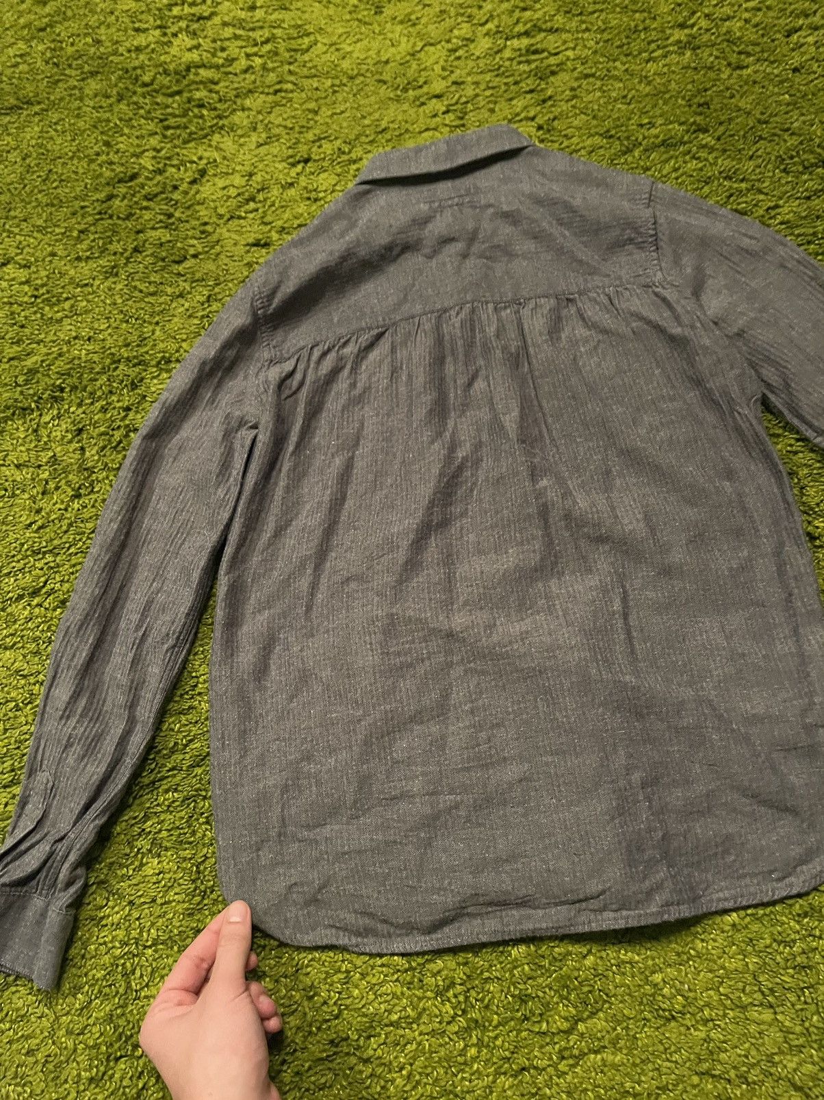 Designer × YMC You Must Create YMC minimalist buttons up shirt blouse Size M / US 6-8 / IT 42-44 - 7 Thumbnail