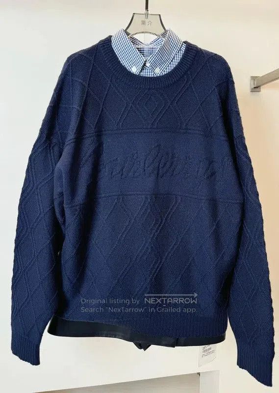 Burberry Burberry Navy Wool Women's Sweater. Size XXS / US 00 / IT 34 - 6 Thumbnail
