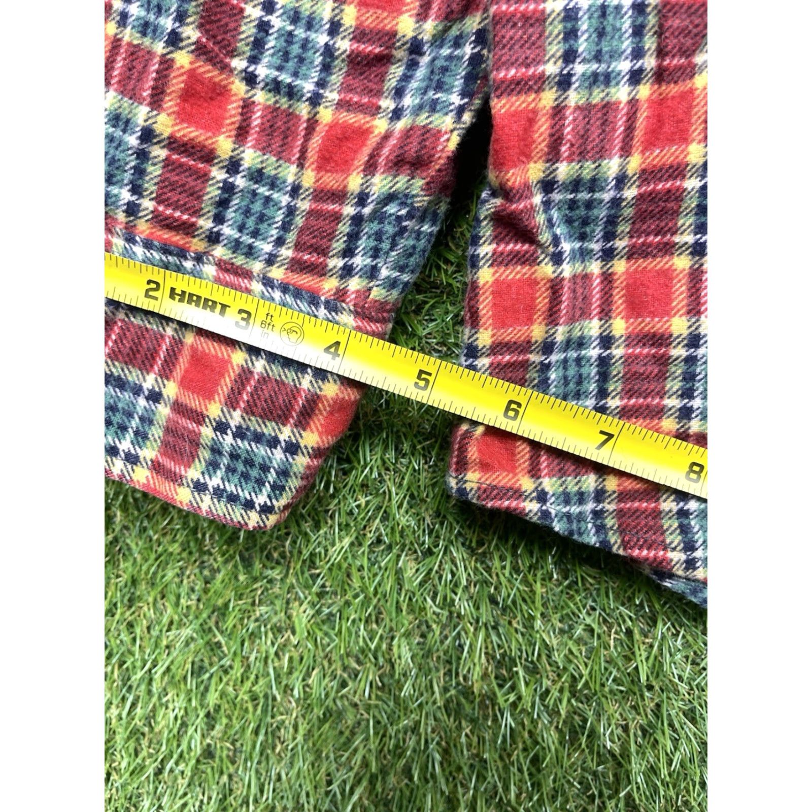 Alife VINTAGE Life Trends Red Plaid Flannel Shirt Mens XL Button-Up 100% Cotton Outdoor Workwear 80s Pockets Size US XL / EU 56 / 4 - 5 Thumbnail