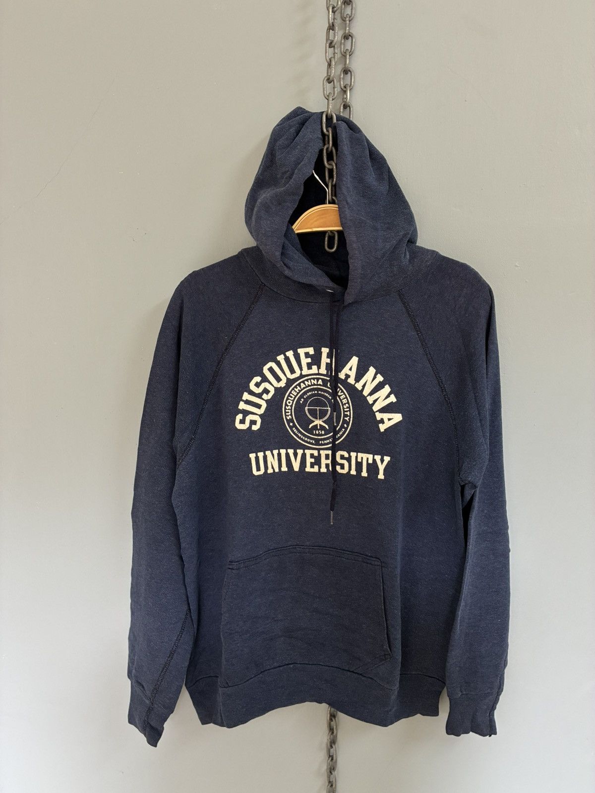 Vintage Vintage 80s Susquehanna University hoodie Size US M / EU 48-50 / 2 - 1 Thumbnail