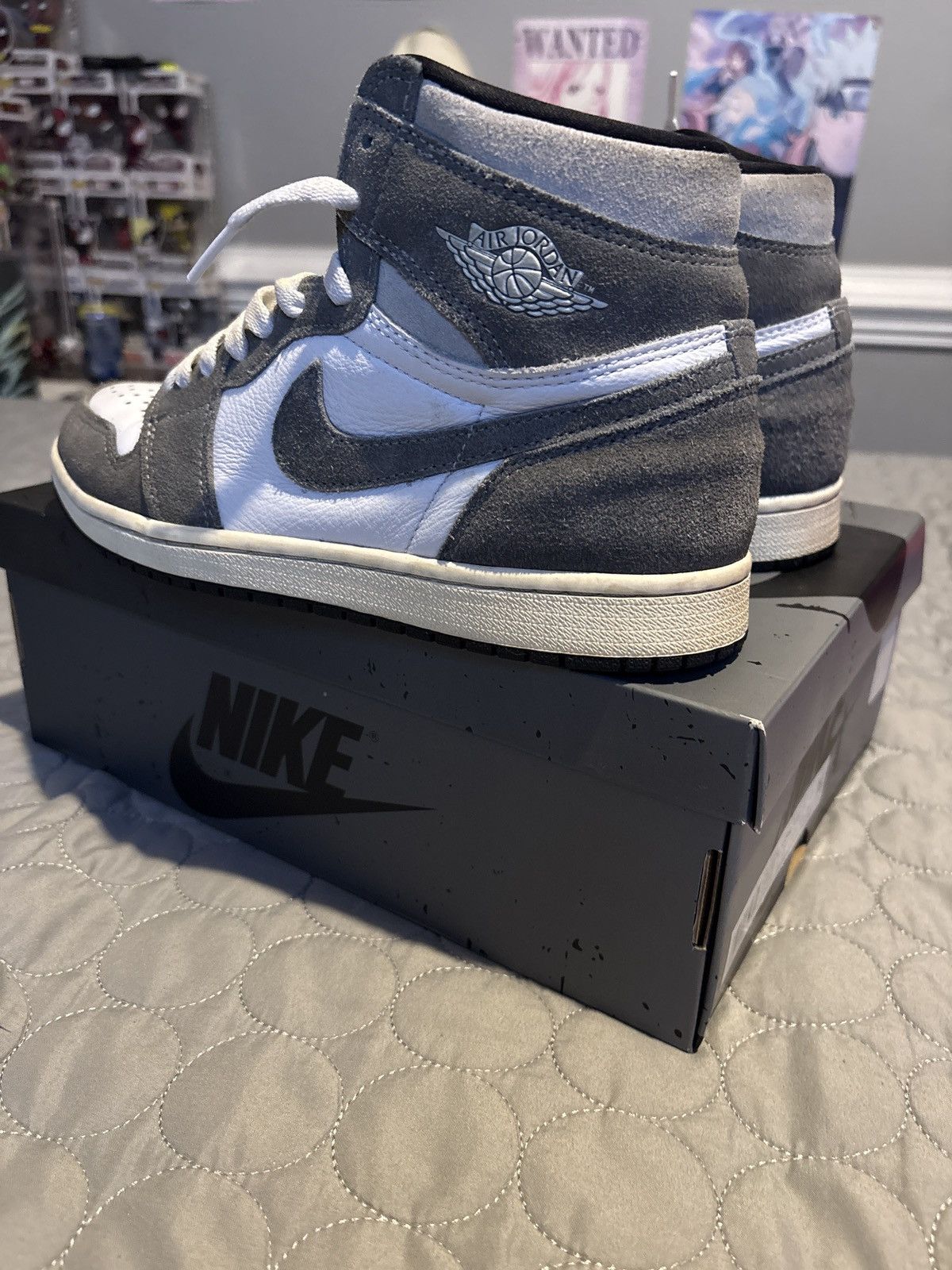 Jordan Brand Washed black jordan 1 Size US 7.5 / EU 40-41 - 14 Thumbnail