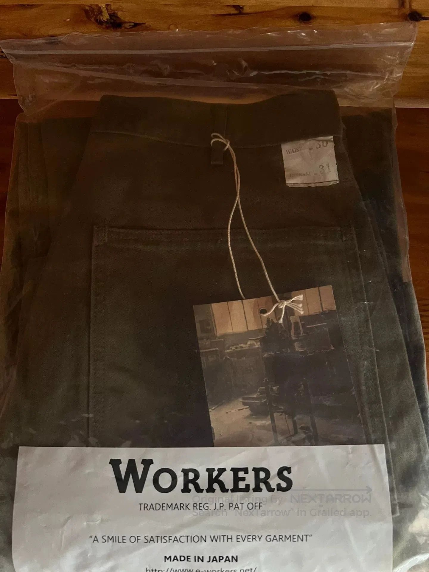 Japanese Brand workers japan military style green pants. Size US 30 / EU 46 - 9 Thumbnail