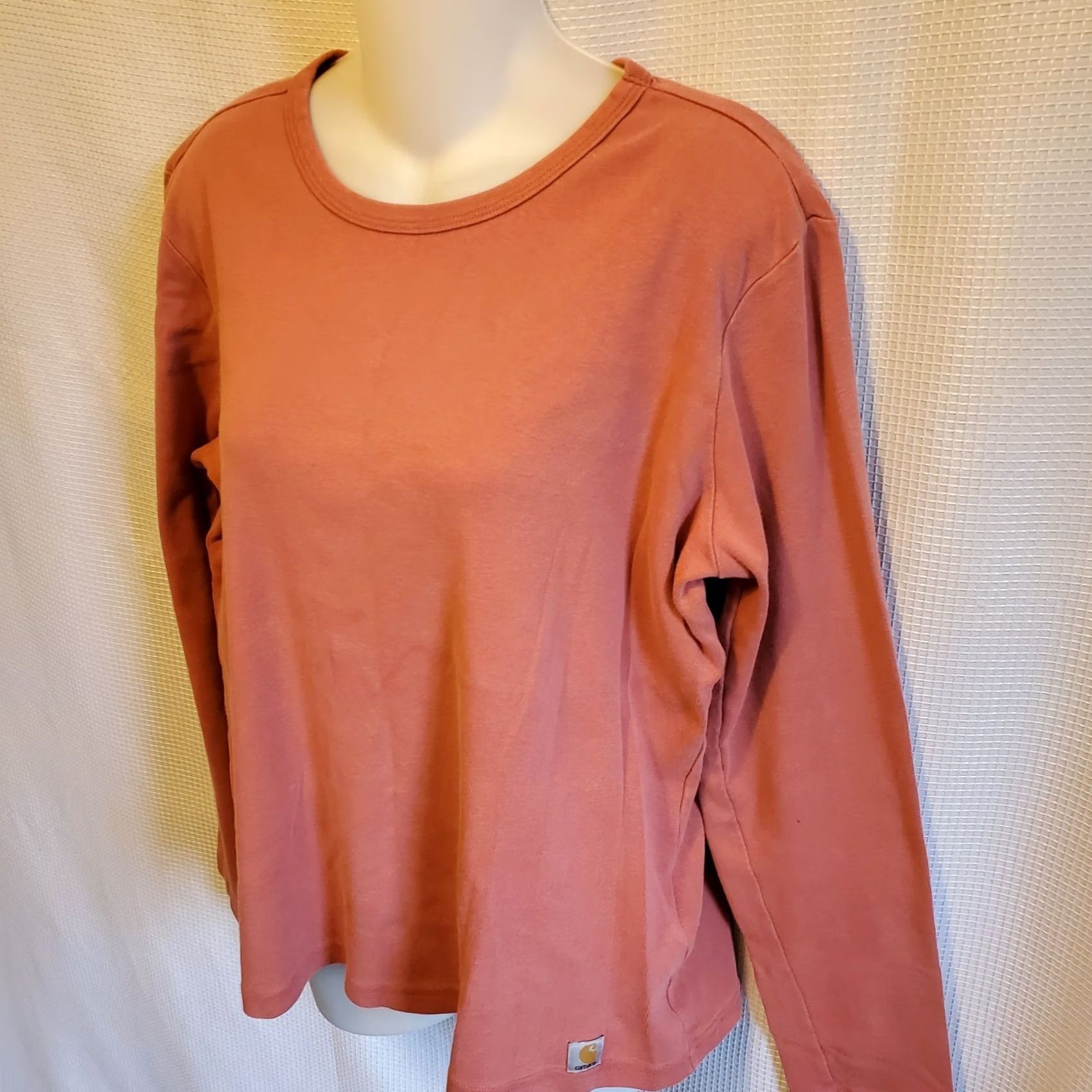 Carhartt Carhartt Shirt Womens XL Pink Vintage Y2K Crewneck L/S Casual Top Size XL / US 12-14 / IT 48-50 - 2 Thumbnail