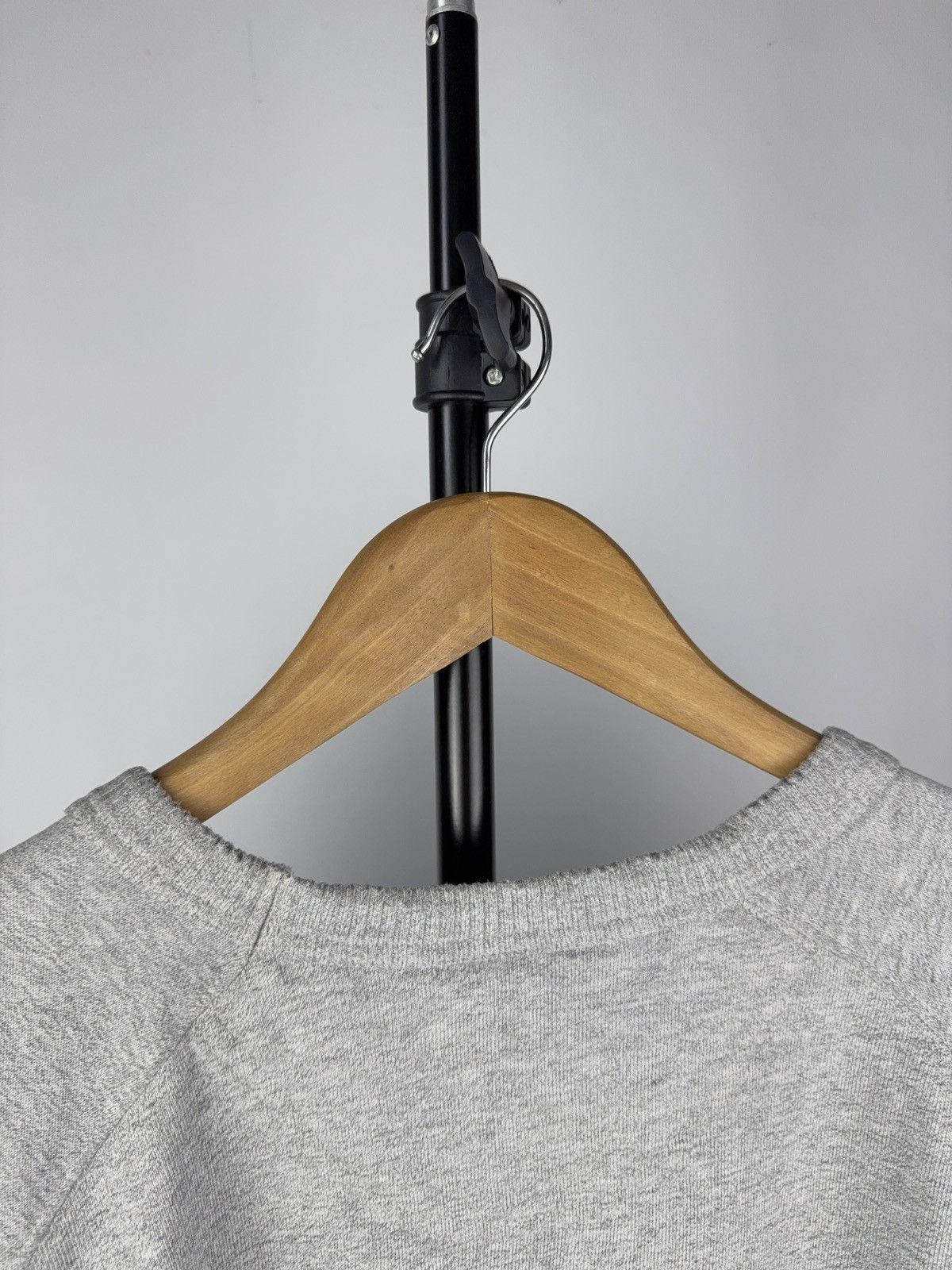 Adidas × Vintage Vintage Adidas Sweatshirt Gray Blue Logo Crewneck 90s Style Size US L / EU 52-54 / 3 - 12 Thumbnail