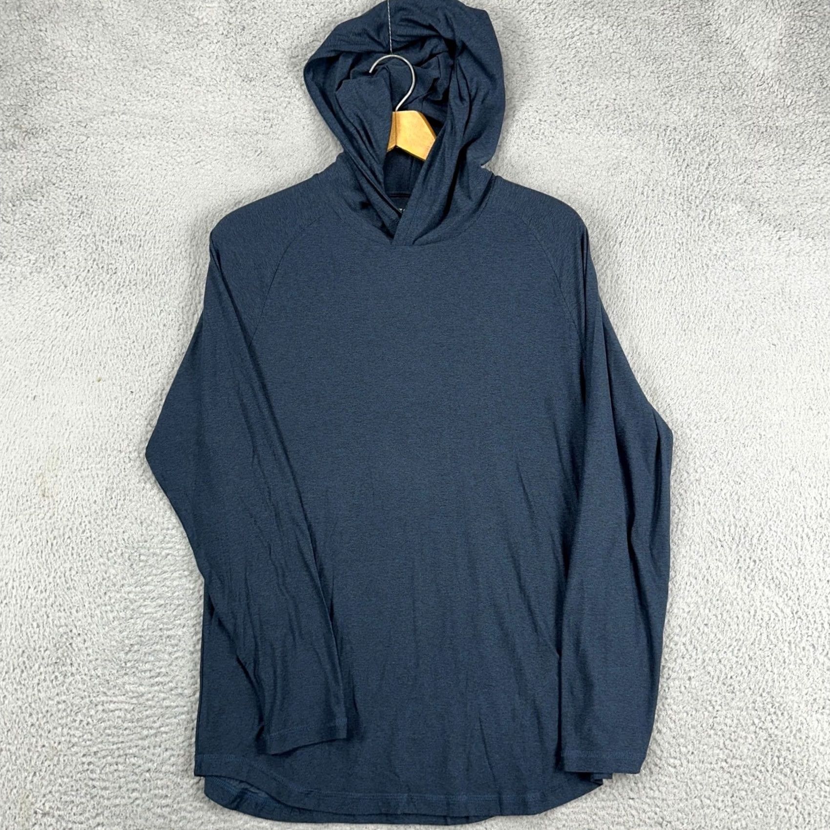 Vintage True Classic Hoodie Shirt Mens Medium Blue Athletic Stretch Long Sleeve Pullover Casual Gift Size US M / EU 48-50 / 2 - 4 Thumbnail