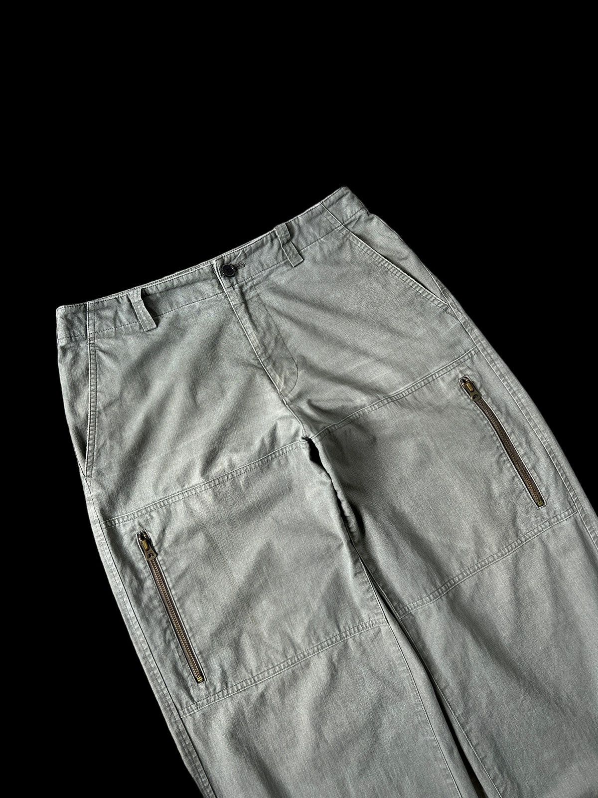 Issey Miyake × Vintage 1990 Issey Miyake Utility Pants Size US 33 - 5 Thumbnail