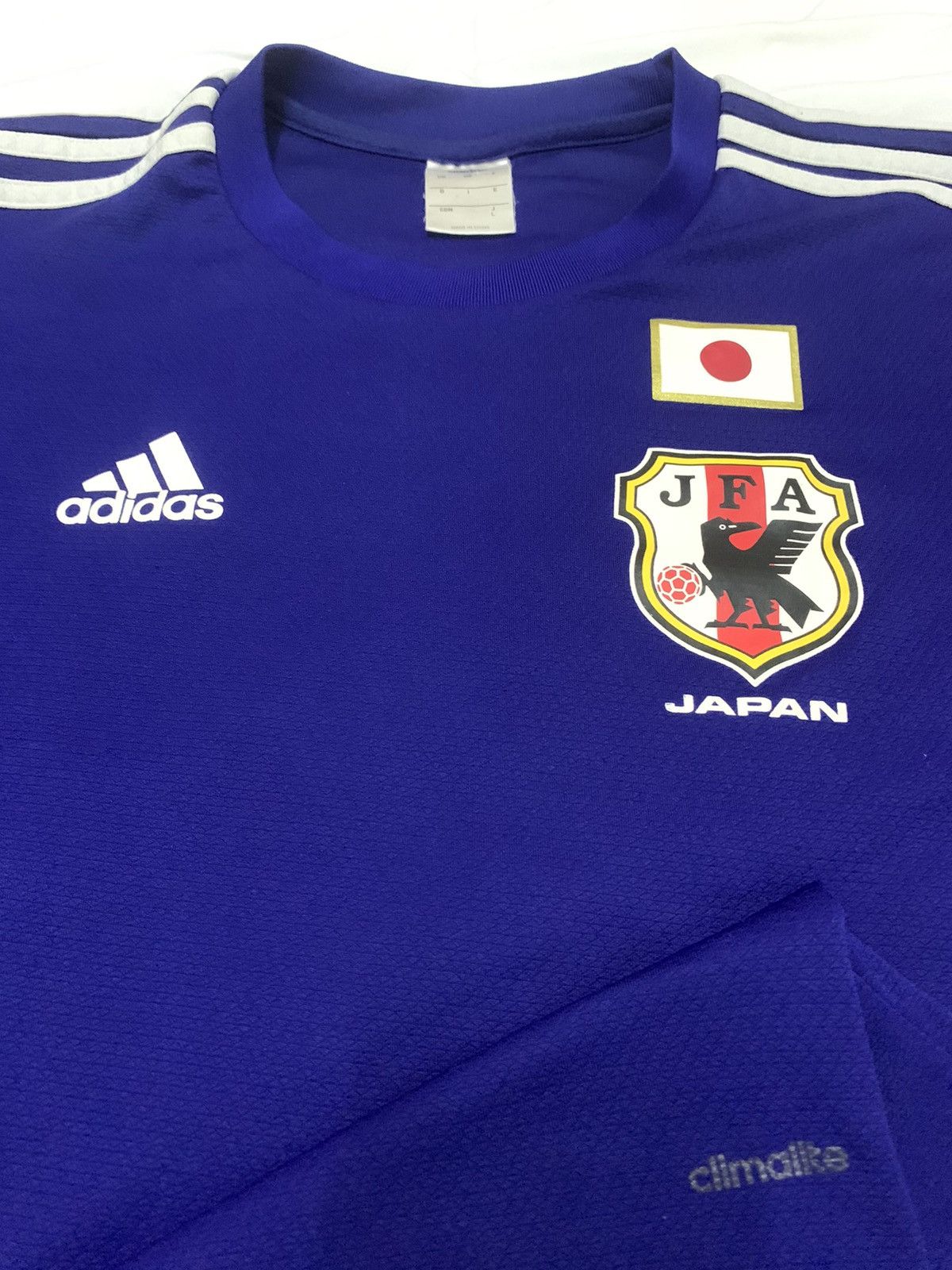 Adidas Adidas Jersey Climalite Japan Football Home Ori (2014-2015) Size US L / EU 52-54 / 3 - 3 Thumbnail