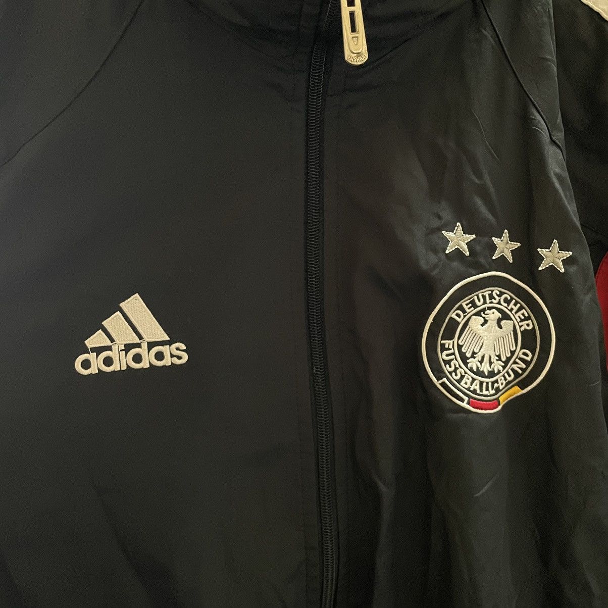 Adidas × Vintage Vintage 90s Adidas West Germany Jacket Track jersey bomber Size US M / EU 48-50 / 2 - 2 Thumbnail