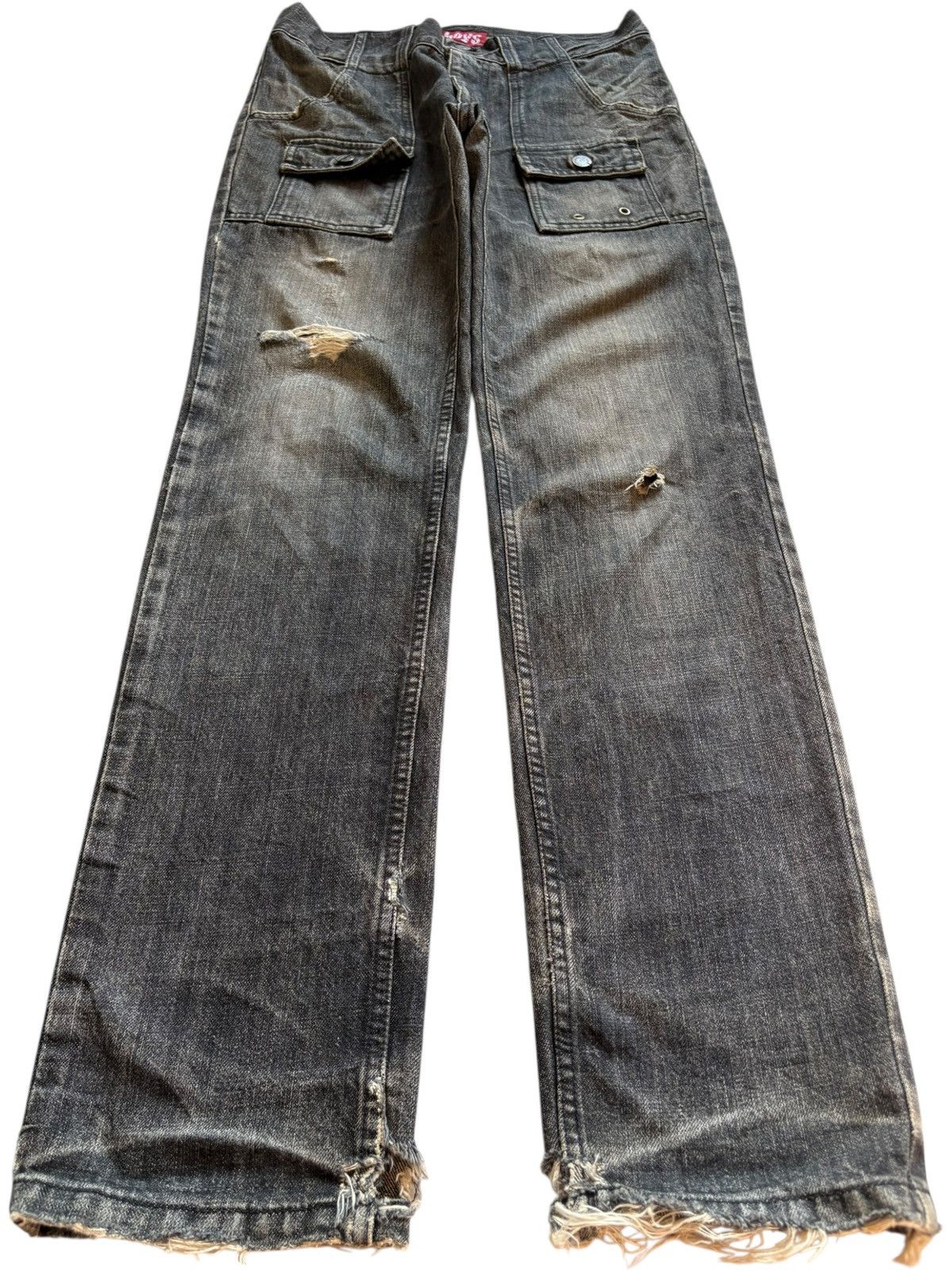 Japanese Brand Vintage Japanese Brand Bush Pants Distressed Rusty Jeans Size US 28 / EU 44 - 1 Thumbnail