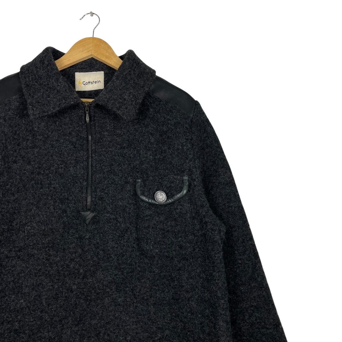 Designer × Other 💥GOTTSTEIN WOOL CRUISER ZIPPER JACKET Size US M / EU 48-50 / 2 - 5 Thumbnail