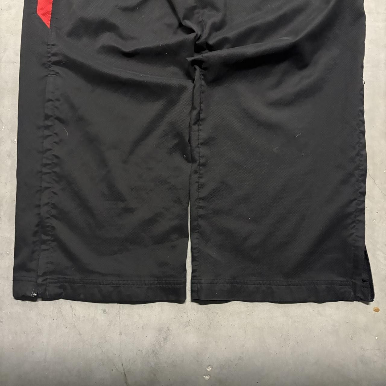 Under Armour Crazy Vintage Y2K/2000s Super Baggy Wideleg Loose Under Armour Black Trackpants! Size US 36 / EU 52 - 4 Thumbnail