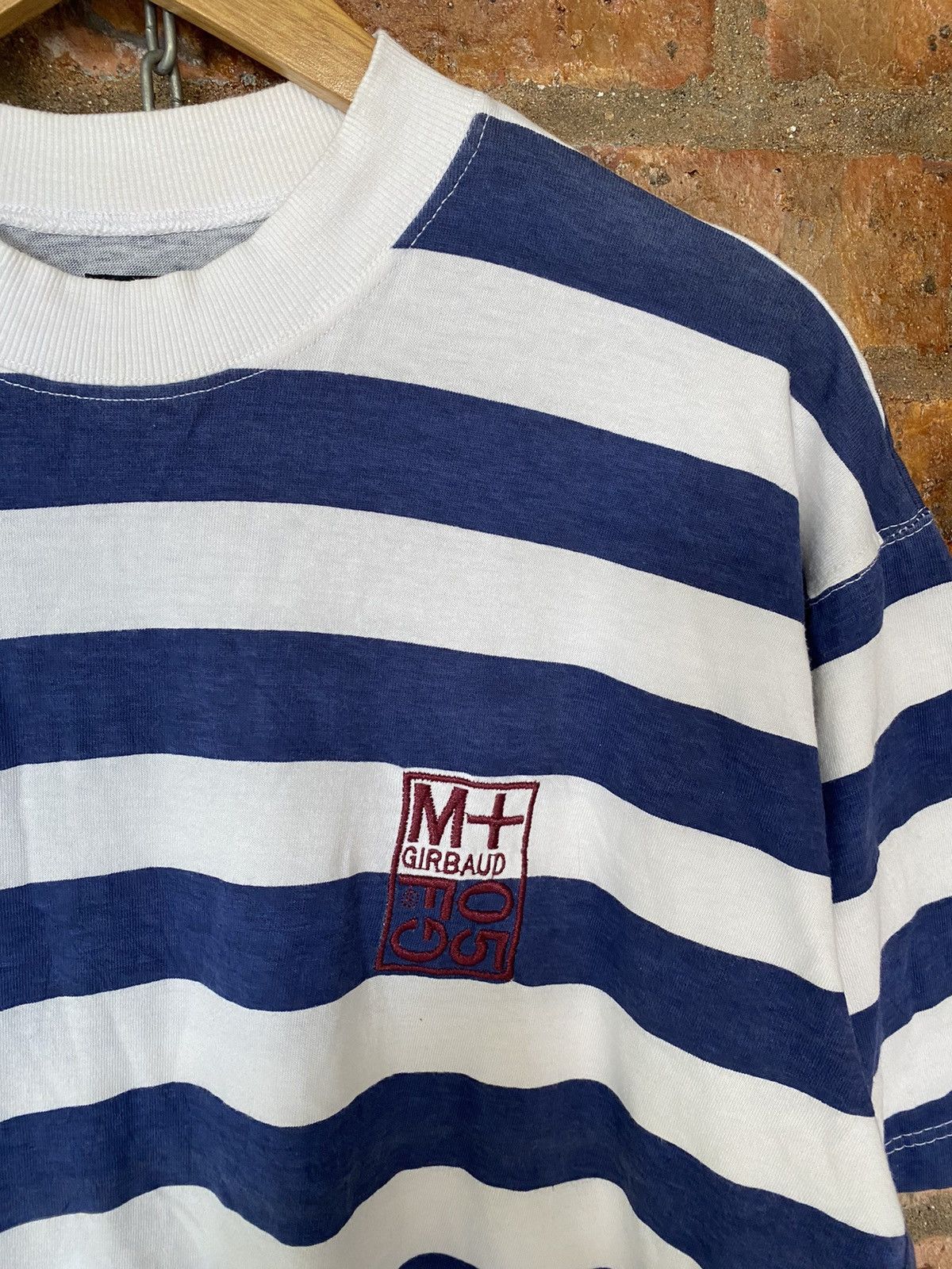 Marithe + Francois Girbaud 1990s Marithe Francois Girbaud embroidered Border stripes Size US M / EU 48-50 / 2 - 5 Thumbnail