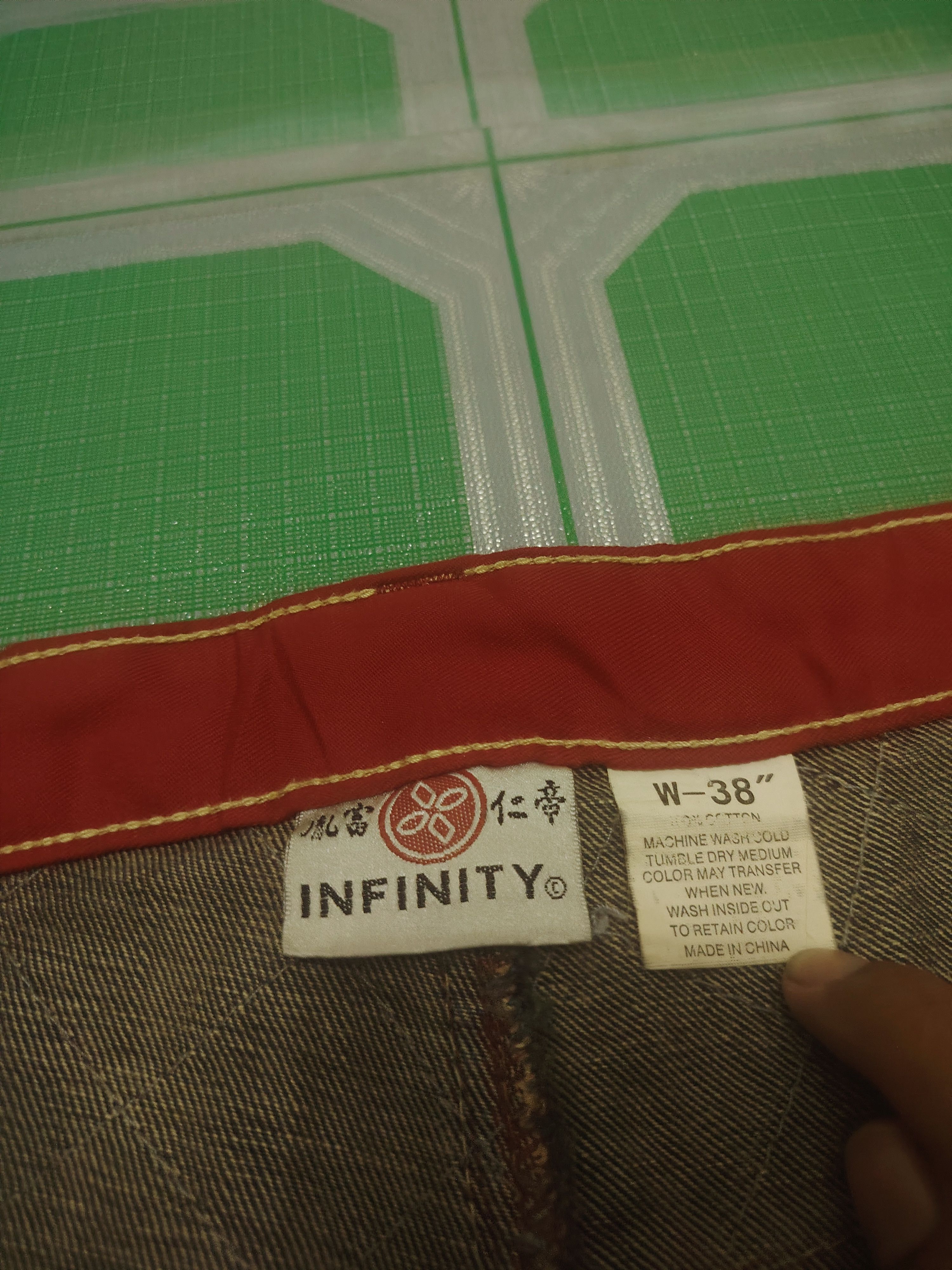 Karakuri Tamashii Rare Infinity Back Pocket Embroidered Karakuri style Size US 38 / EU 54 - 8 Thumbnail