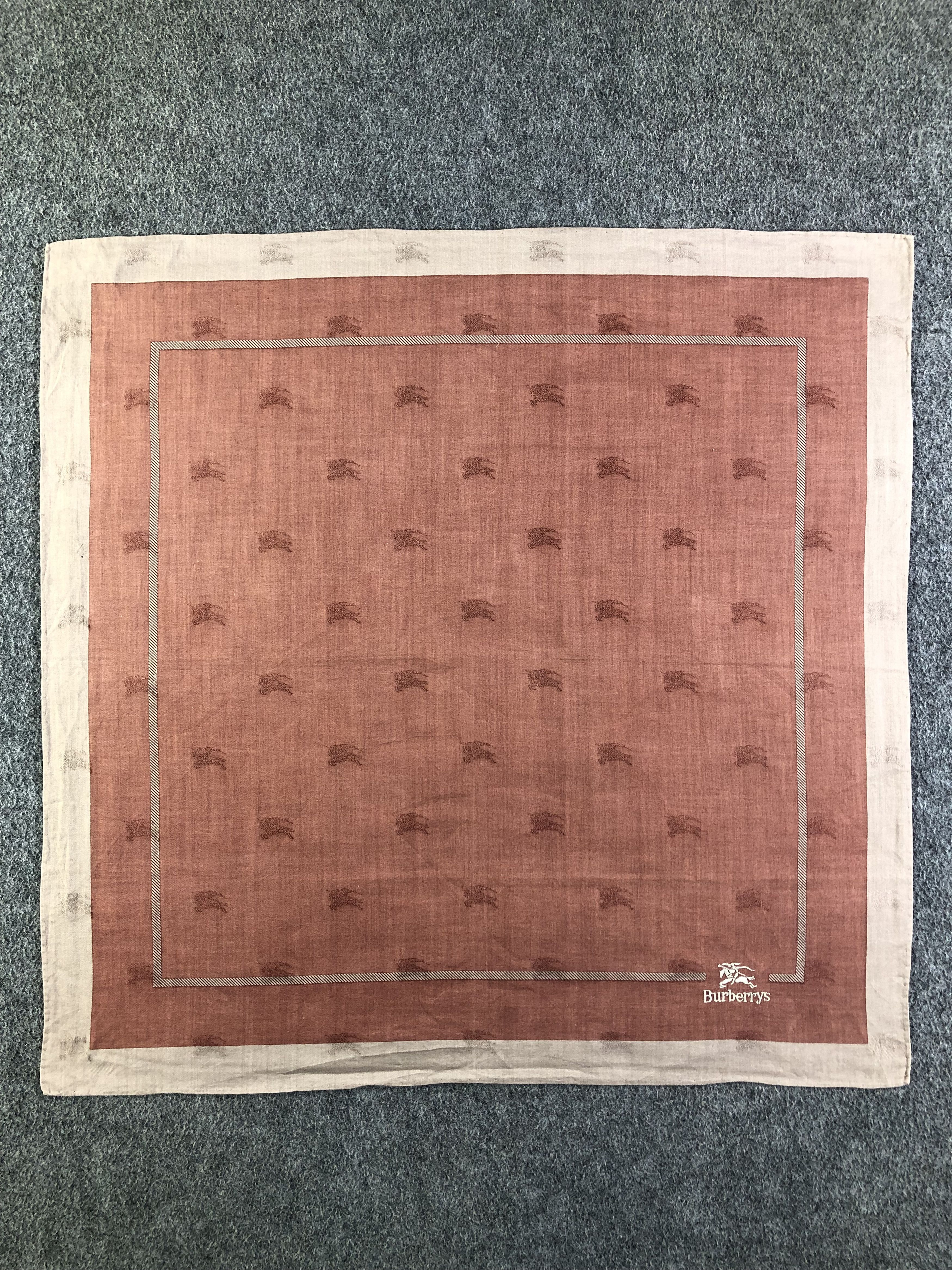 Burberry Burberrys Handkerchief / Bandana / Neckerchief C413 Size ONE SIZE - 3 Thumbnail