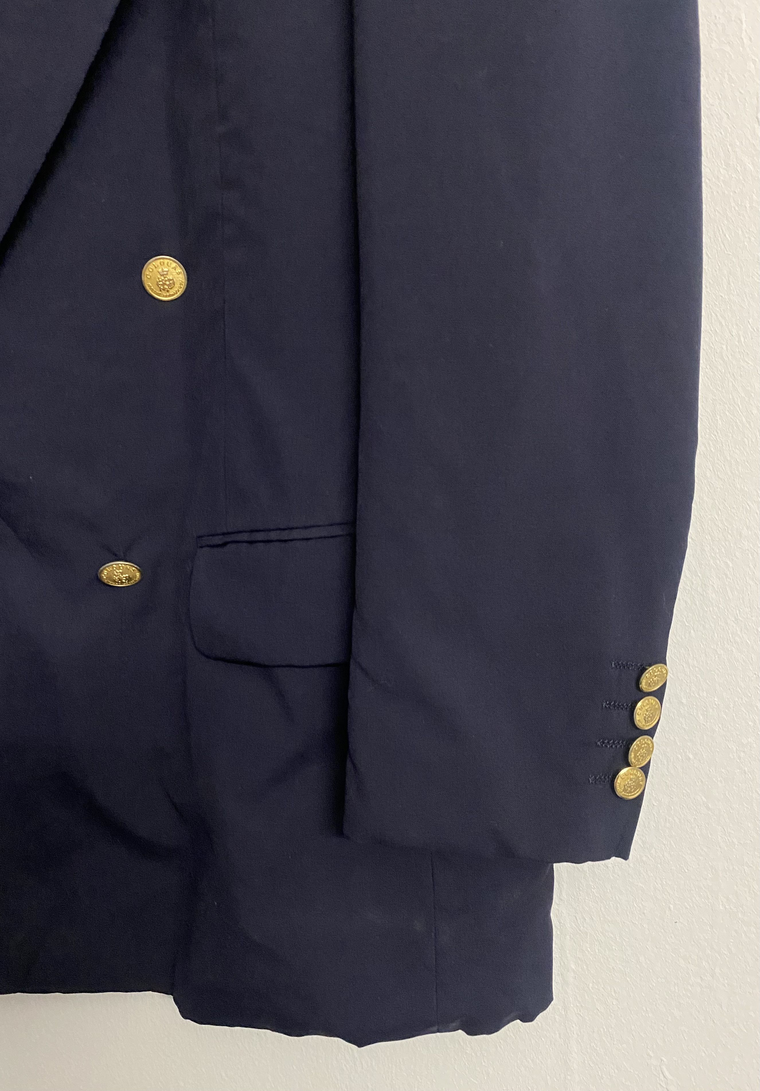 Alexander Julian Colour Alexender Julian Inky Blue DB Blazer Size 50R - 6 Thumbnail