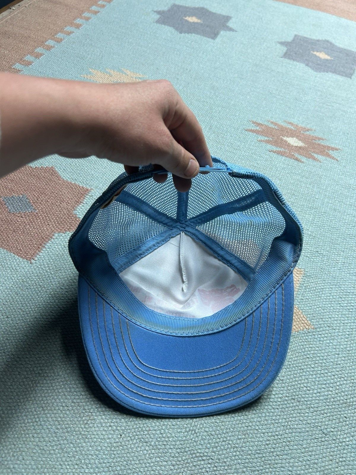 Vintage Vtg 80s trucker hat Liberty Technologies Michigan made USA Size ONE SIZE - 5 Thumbnail