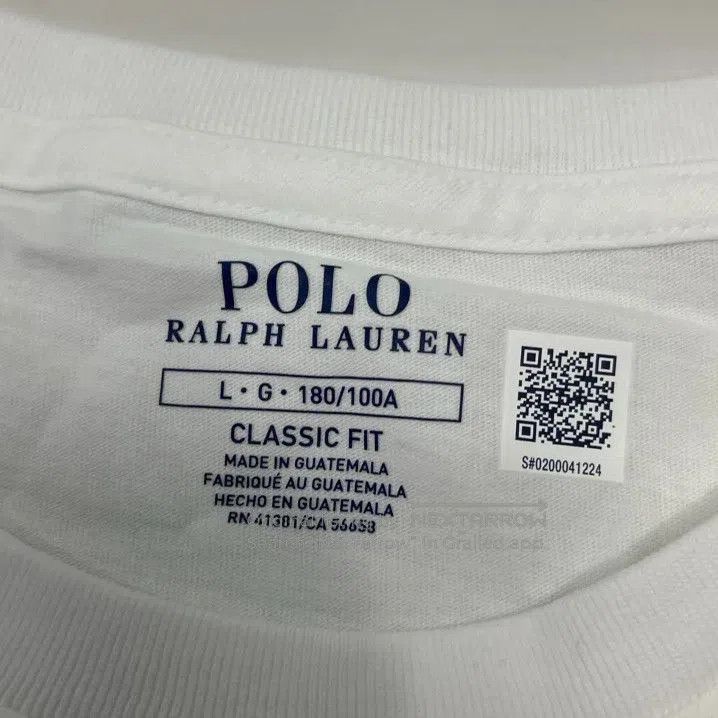 Polo Ralph Lauren Polo Ralph Lauren Logo Embroidered Men's Short Sleeve T. Size US L / EU 52-54 / 3 - 5 Thumbnail