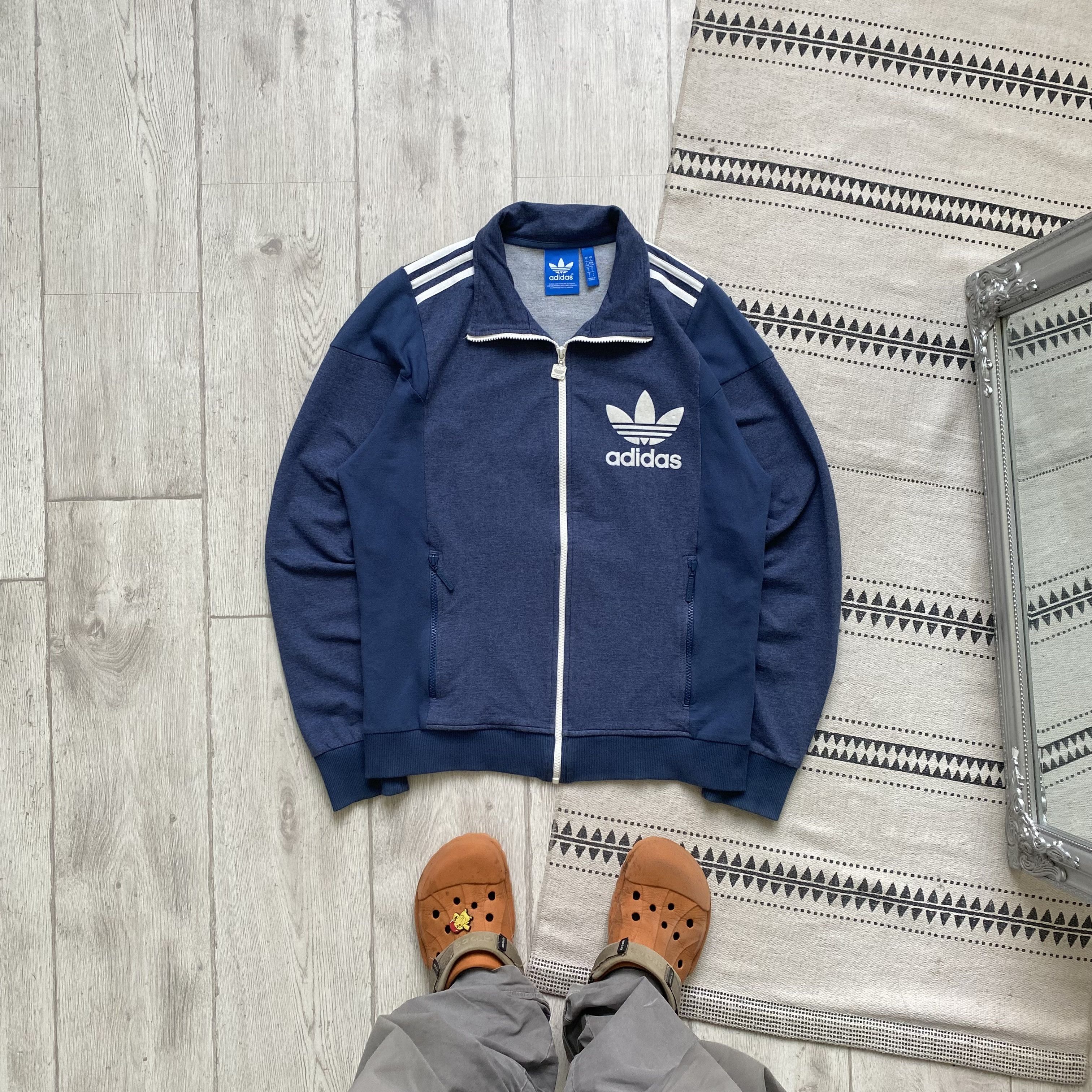 Adidas × Gosha Rubchinskiy Gosha Adidas Oversized Zip Up Hoodie