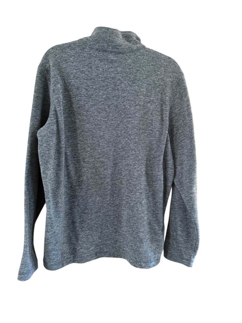 Eddie Bauer Women's Eddie Bauer Gray 1/4 Zip Fleece Sweatshirt L Size L / US 10 / IT 46 - 3 Thumbnail