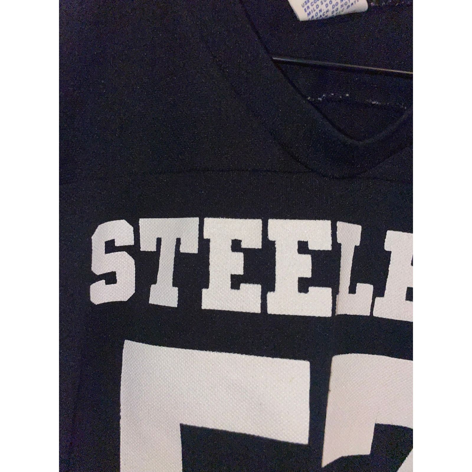 NFL Vintage Pittsburgh Steelers Jersey #57 Rawlings NFL 80s M Size US M / EU 48-50 / 2 - 5 Thumbnail