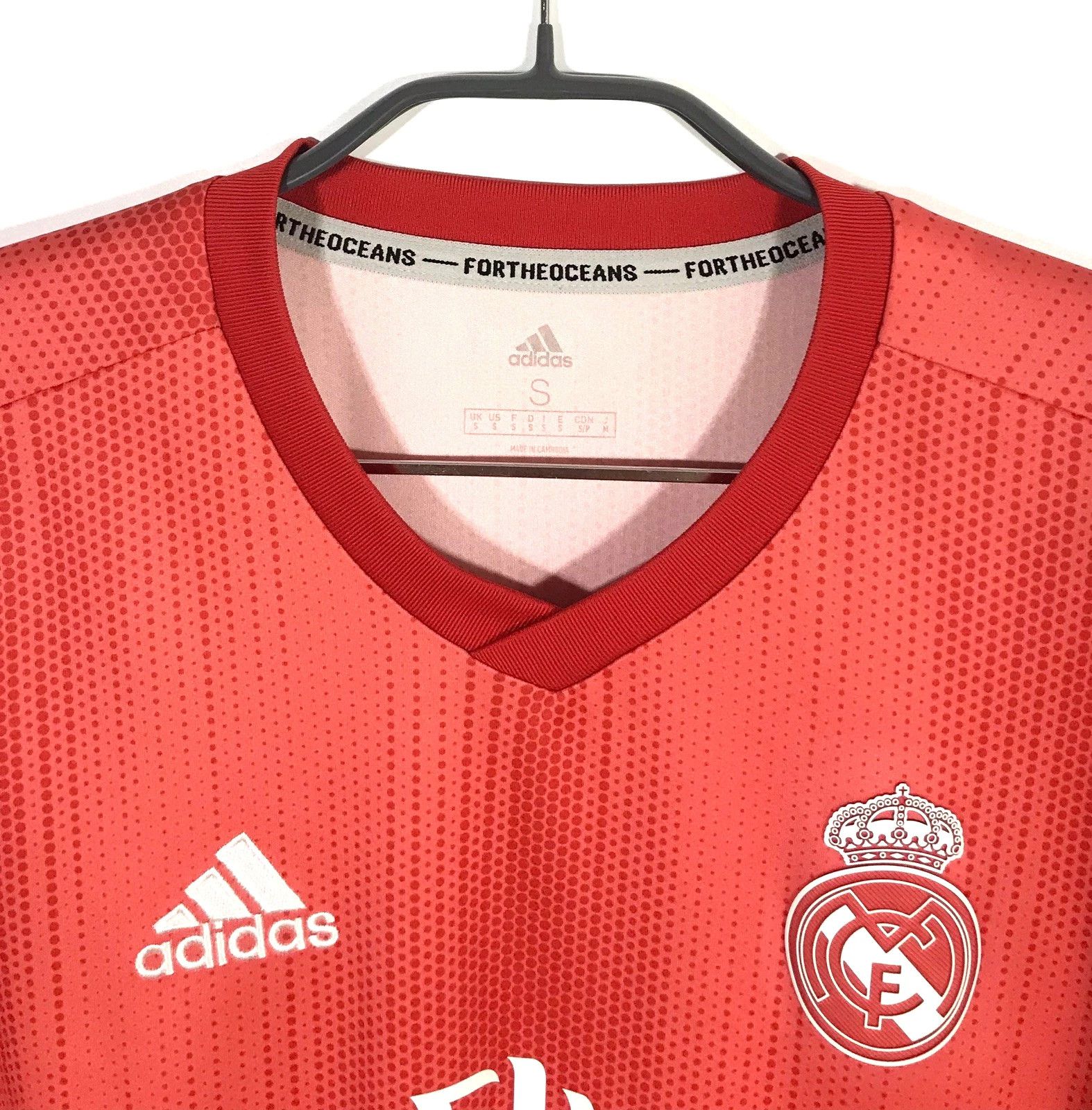 Adidas Adidas Real Madrid 2018/2019 Third Football Shirt Jersey Size US S / EU 44-46 / 1 - 3 Thumbnail