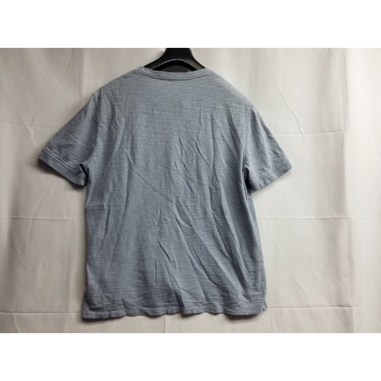 Vince Vince Men Shirt L Blue Short Sleeve V-Neck T-Shirt Regular Fit See All Pics Size US L / EU 52-54 / 3 - 2 Thumbnail