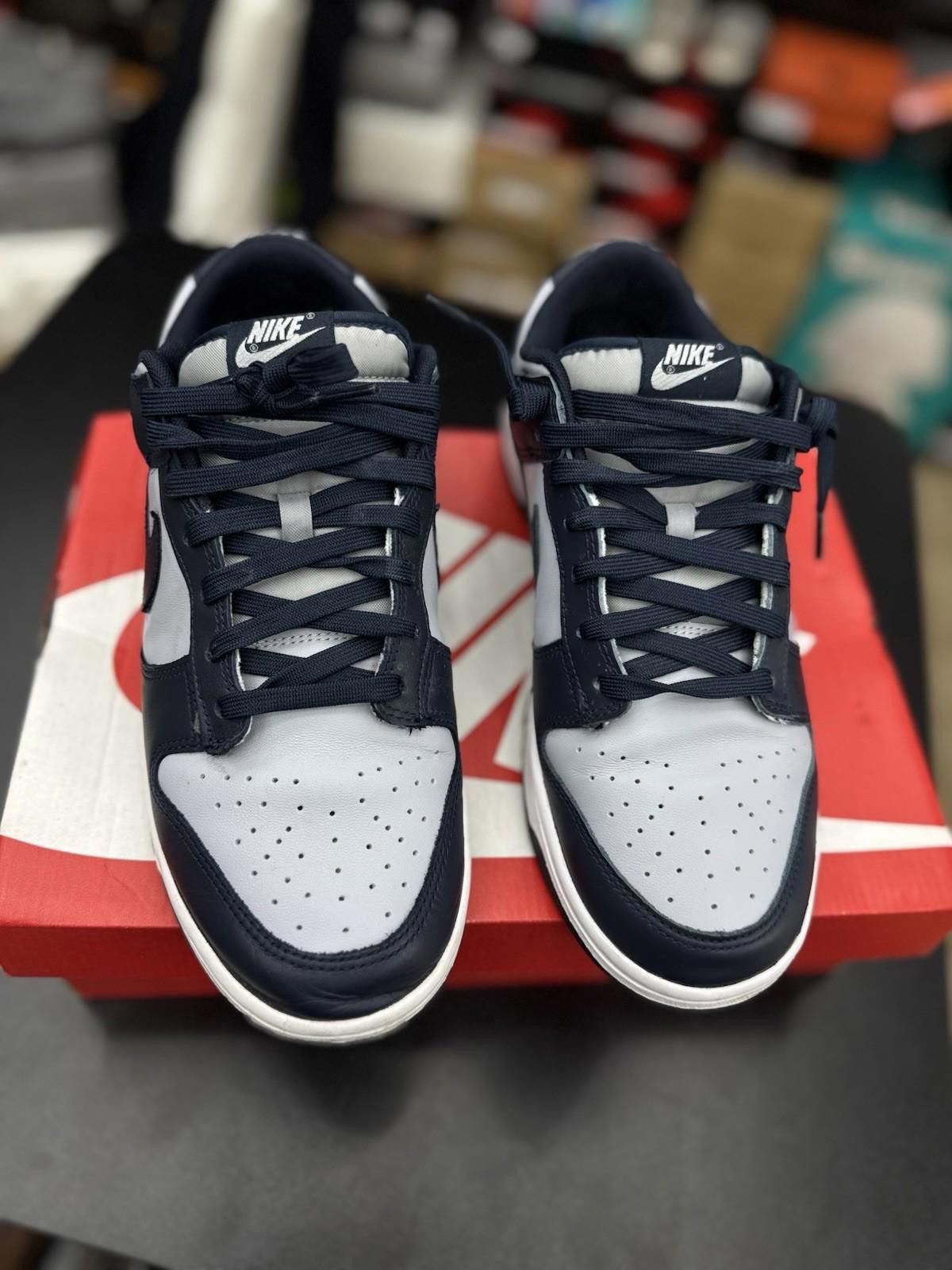 Nike Nike Dunk Low Georgetown 2021 DD1391-003 Men’s - SIZE 10 Size US 10 / EU 43 - 6 Thumbnail