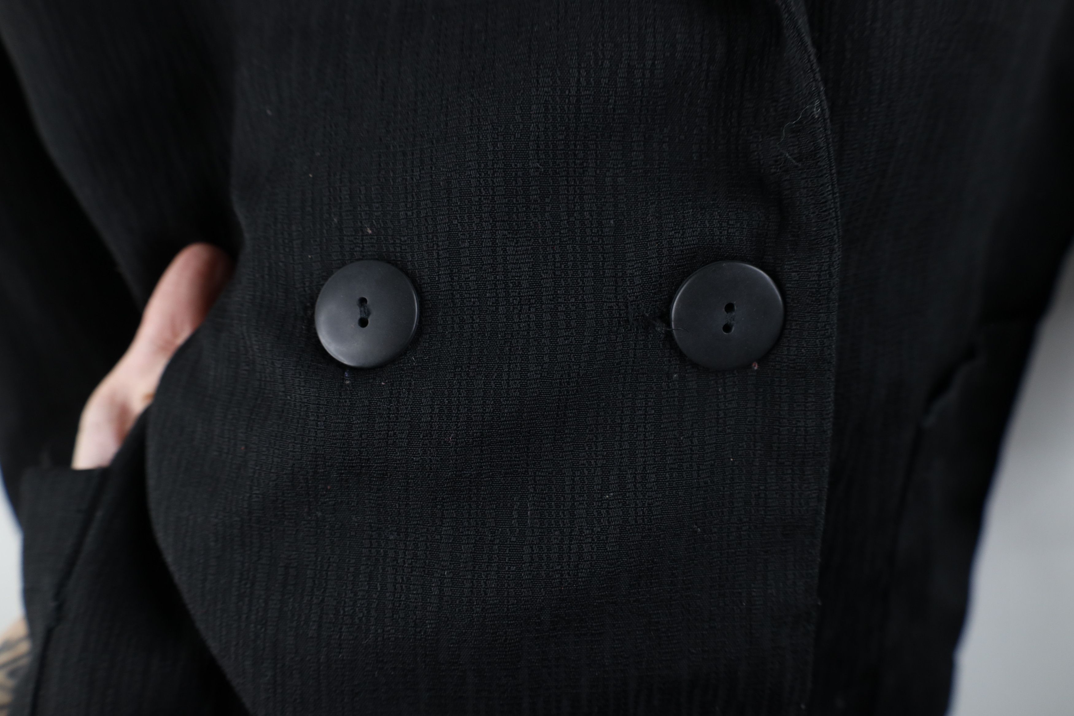 Vintage Vintage 80s Streetwear Breasted Suit Coat Blazer Jacket USA Size XXL / US 16-18 / IT 52-54 - 7 Thumbnail