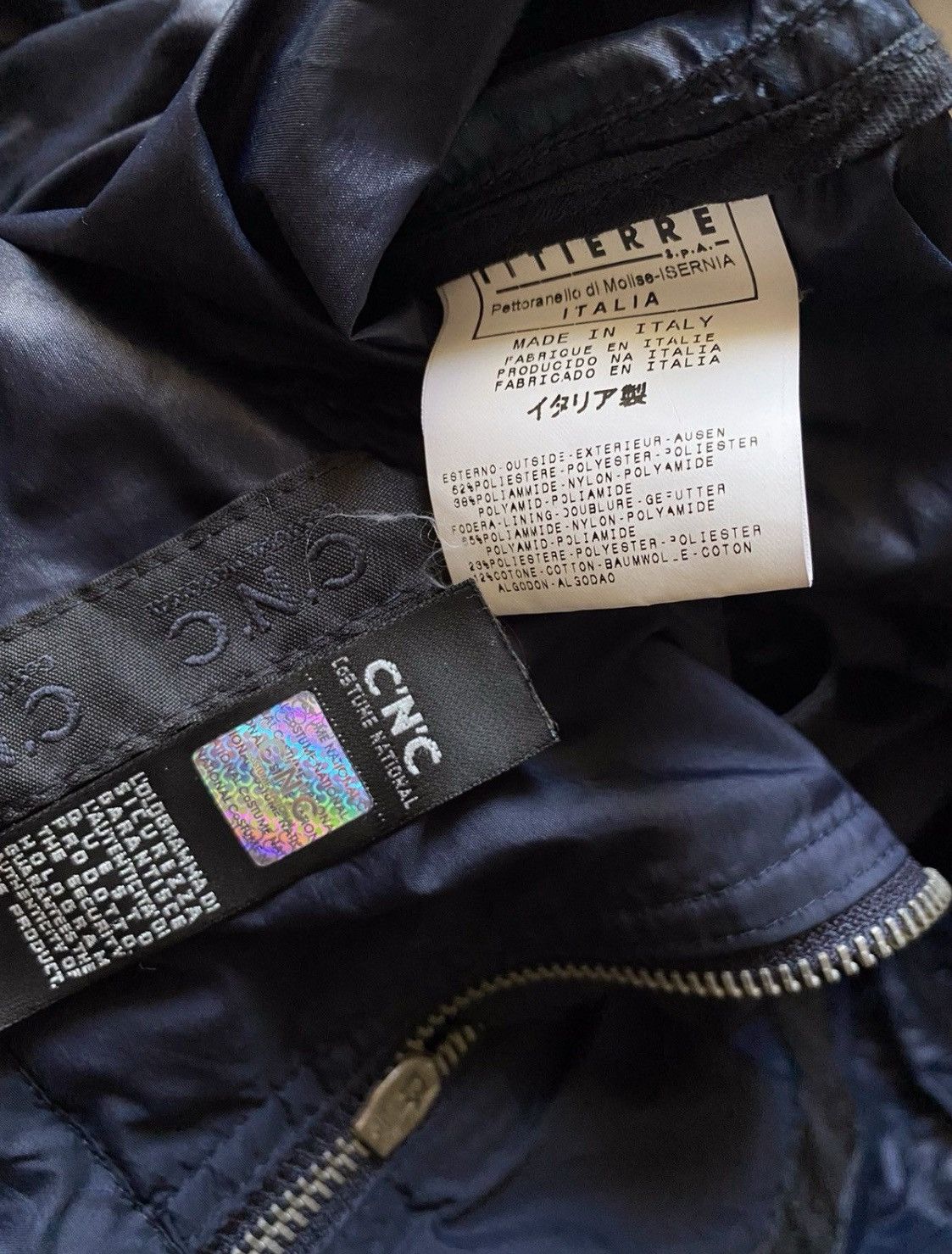 Costume National × Japanese Brand Costume National Vintage bondage nylon Jacket Size US M / EU 48-50 / 2 - 9 Thumbnail