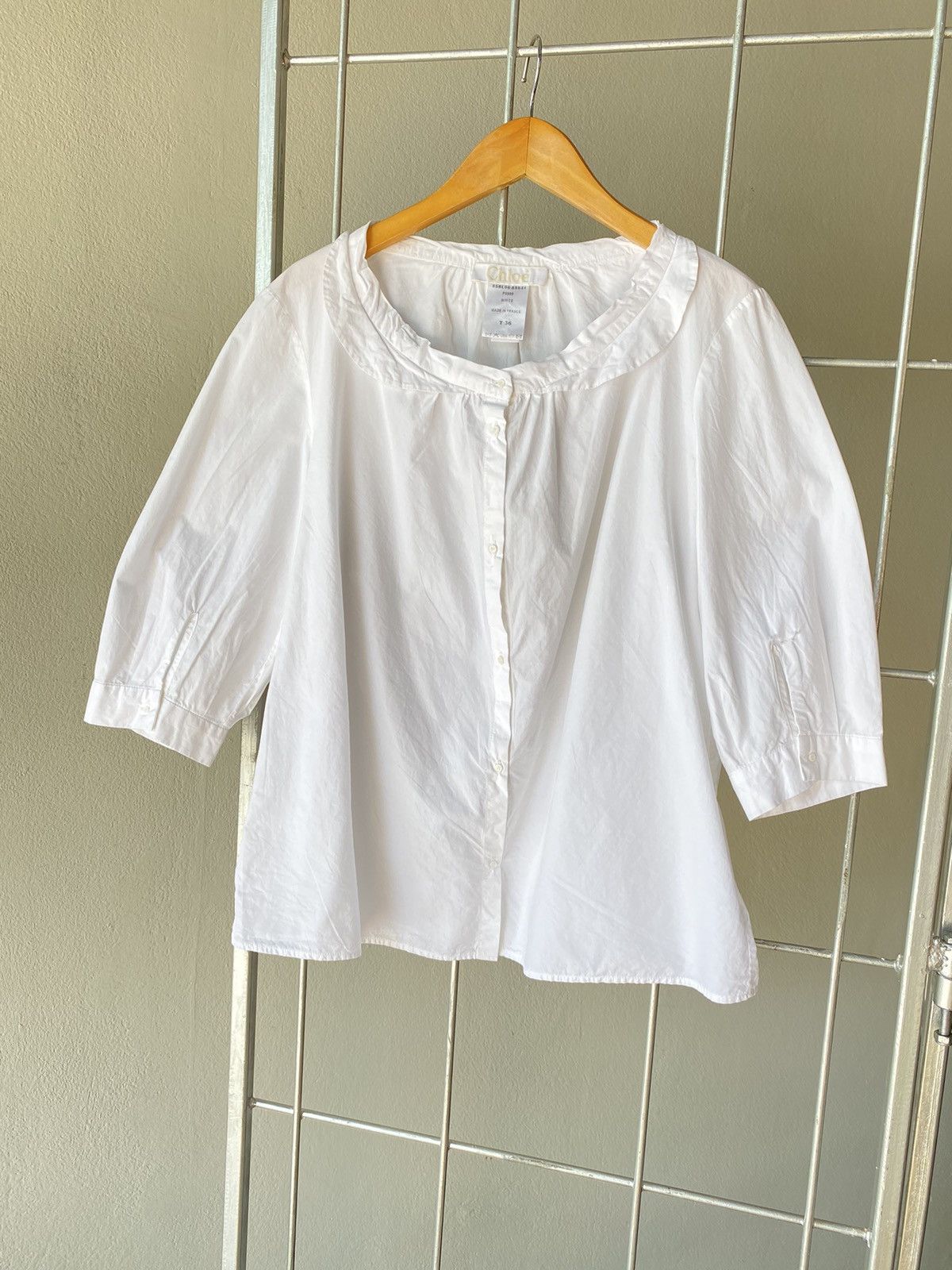 Chloe white blouse