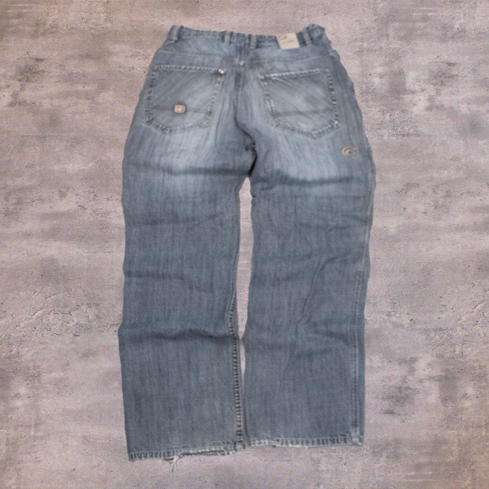 Point Zero VTG Y2K Point Zero Grey Baggy Denim Jeans Size US 30 / EU 46 - 2 Thumbnail