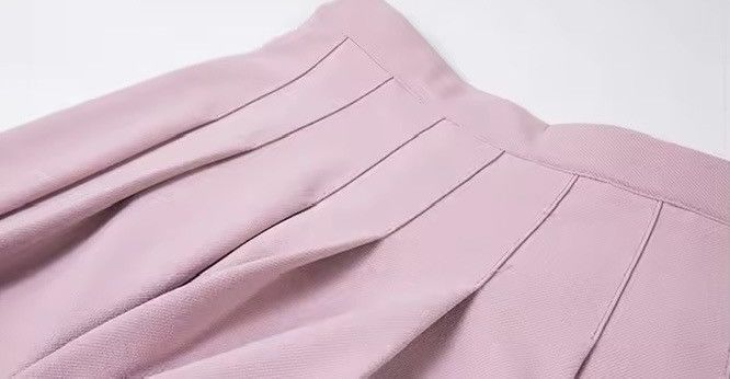 Vintage Mini Pleated Tennis Pink Skirt 🎾 Size 24" / US 00 / IT 34 - 2 Thumbnail