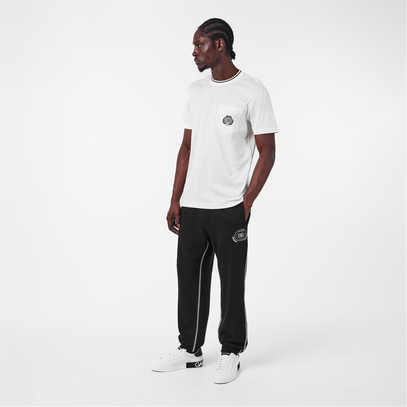 Dolce & Gabbana o1g2r1mq0426 T-Shirt in White Size US L / EU 52-54 / 3 - 6 Thumbnail