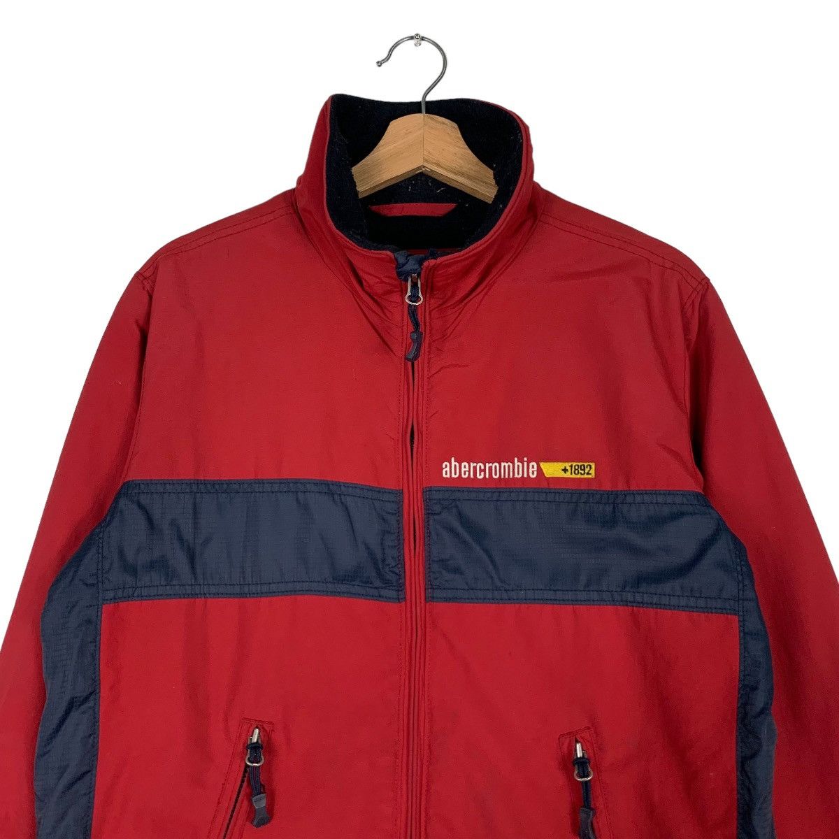 Abercrombie & Fitch ABERCROMBIE +1892 Mountain Outwear Red Jacket #0659-C30 Size US XL / EU 56 / 4 - 2 Thumbnail