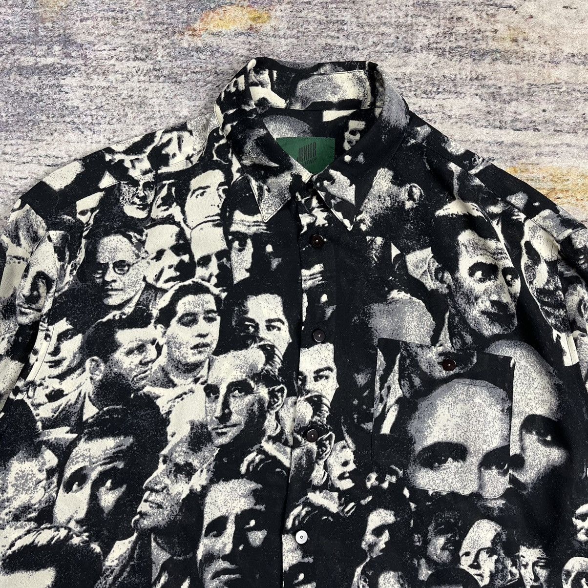 Jean Paul Gaultier Archive Jean paul gaultier Aw 1992 face button up shirt Size US M / EU 48-50 / 2 - 3 Thumbnail