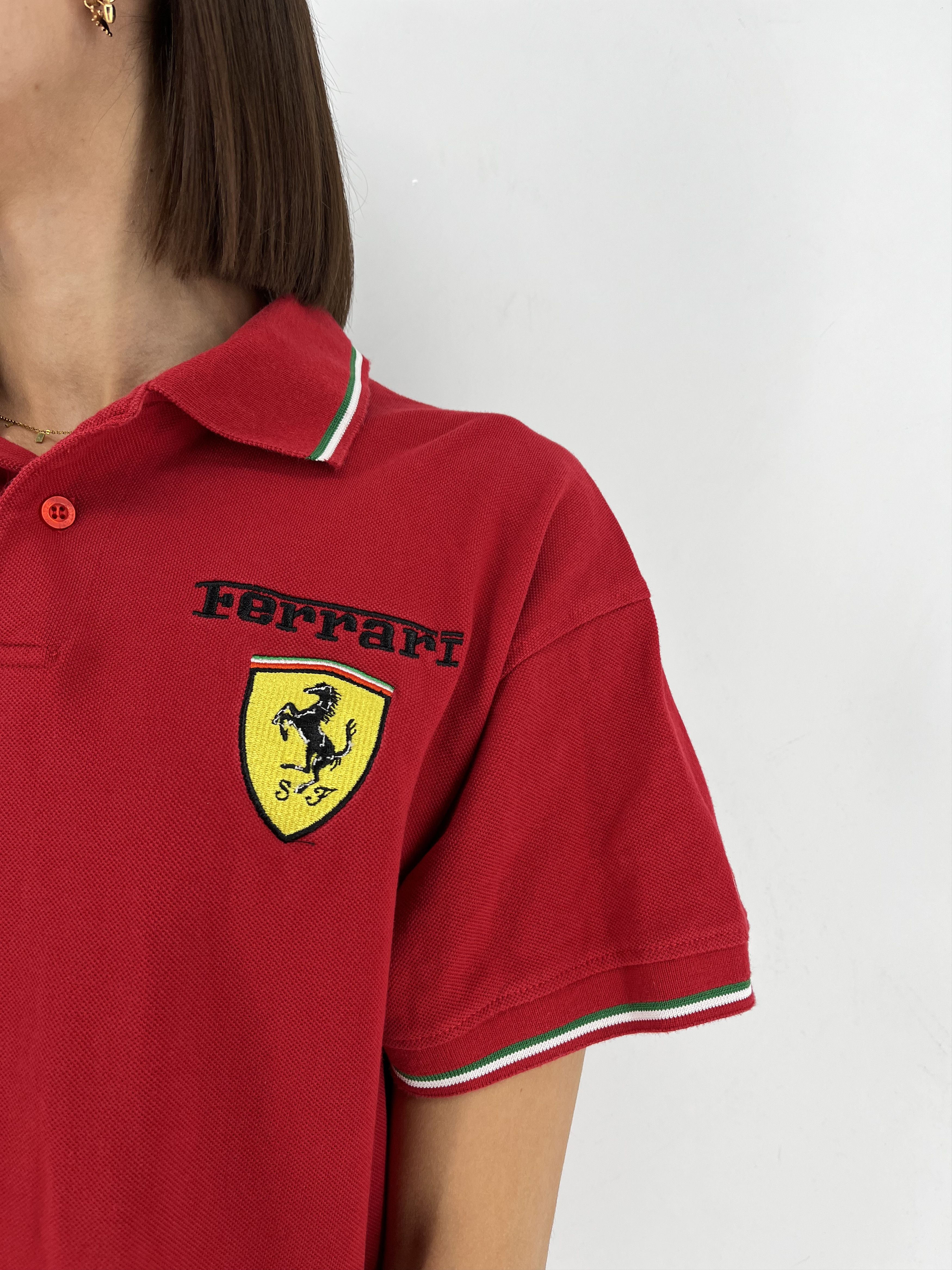 Ferrari FERRARI T SHIRT JERSEY RACING FORMULA ONE SHELL OFFICIAL Size M / US 6-8 / IT 42-44 - 5 Thumbnail