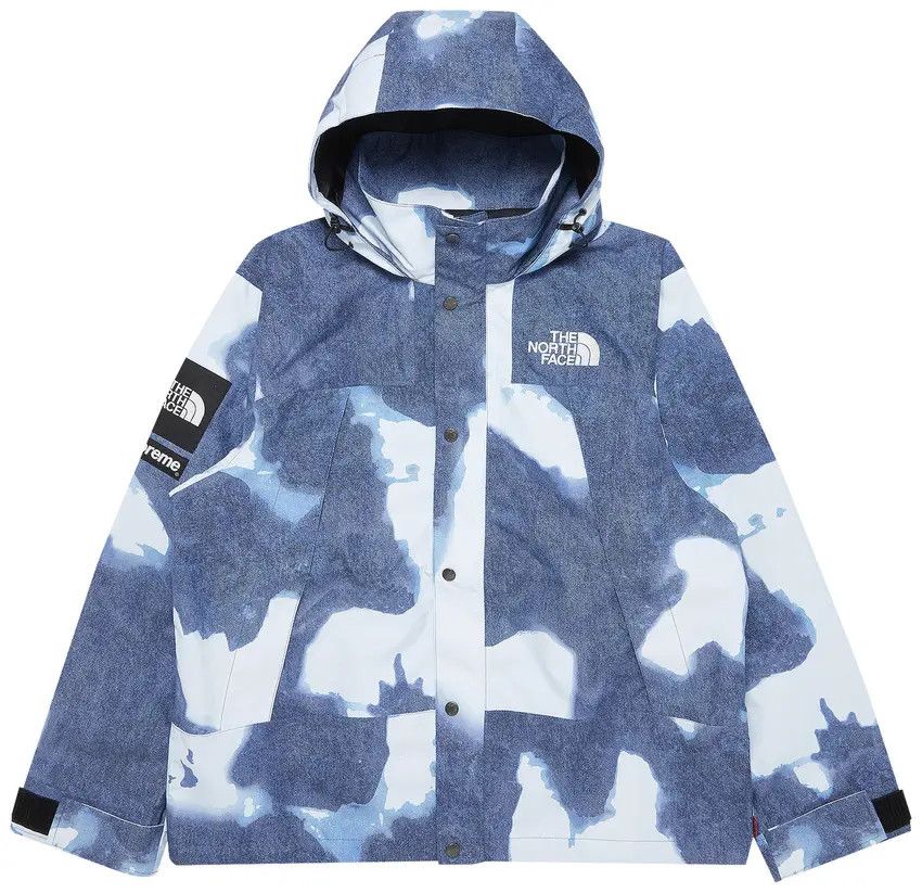 Supreme Supreme The North Face Denim Dot Shot Jacket Small TNF