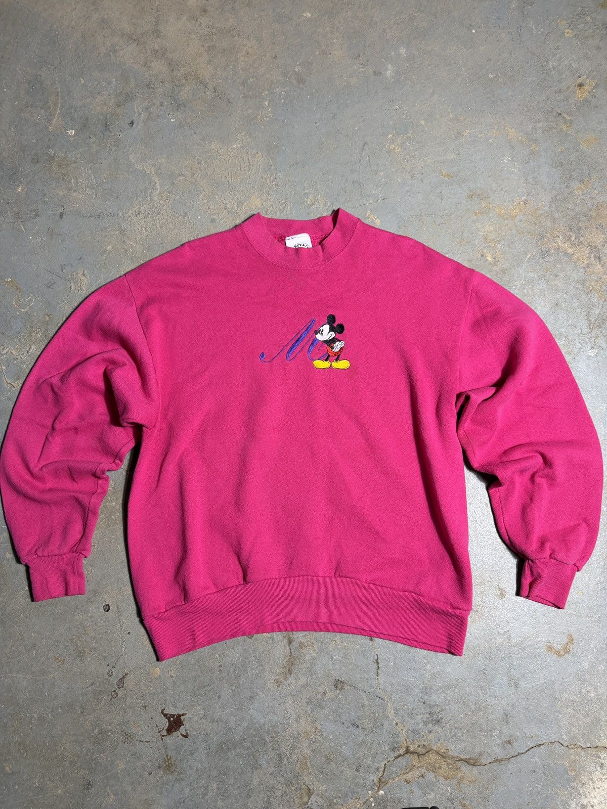 Mickey & Co. Vintage Mickey Mouse Crewneck Size US L / EU 52-54 / 3 - 1 Thumbnail