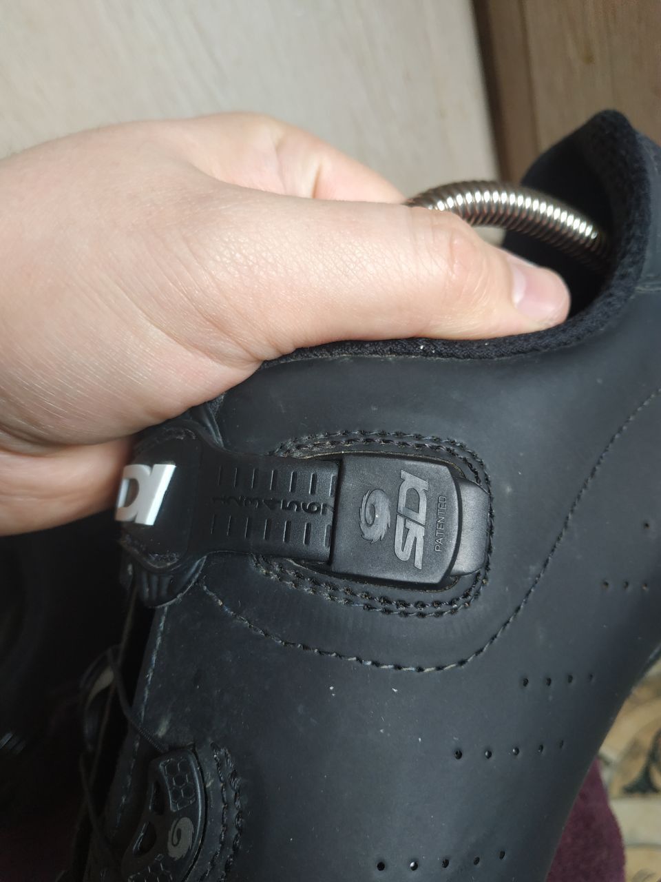 Sidi Sidi Shot Carbon Cycling Shoes Black Size 46 Fits 44/27.5cm Size US 11 / EU 44 - 6 Thumbnail