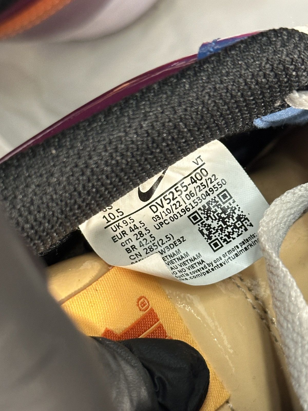 Nike × Underated Nike Air Force 1 Low SP x Undefeated Size US 10.5 / EU 43-44 - 11 Thumbnail